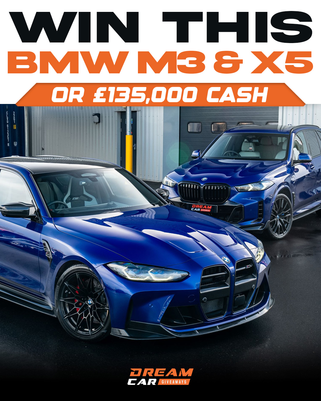 Dream Car Giveaways Facebook ad