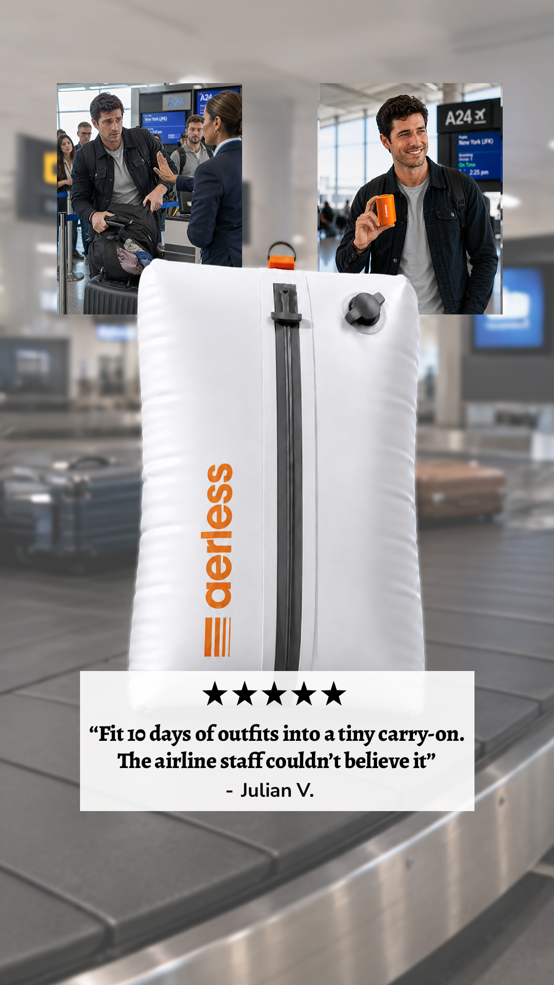 Aerless Facebook ad