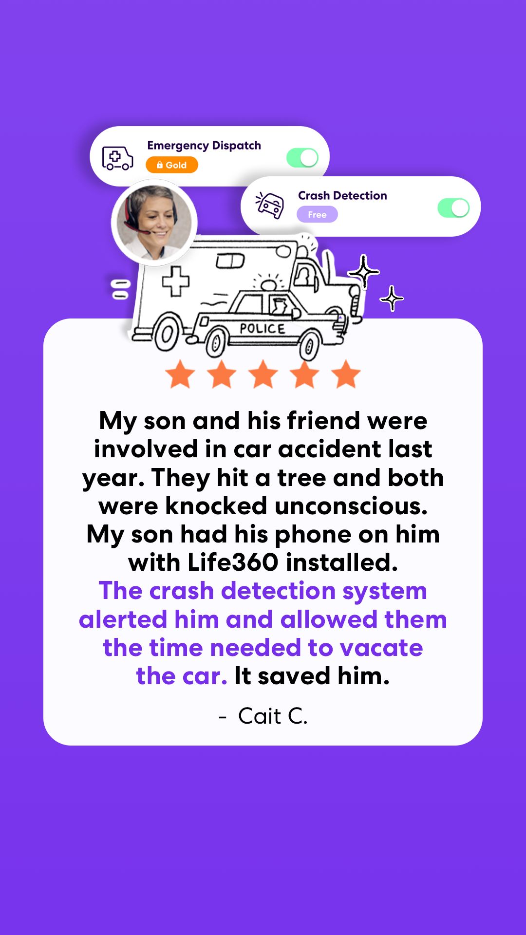 Life360 Facebook ad