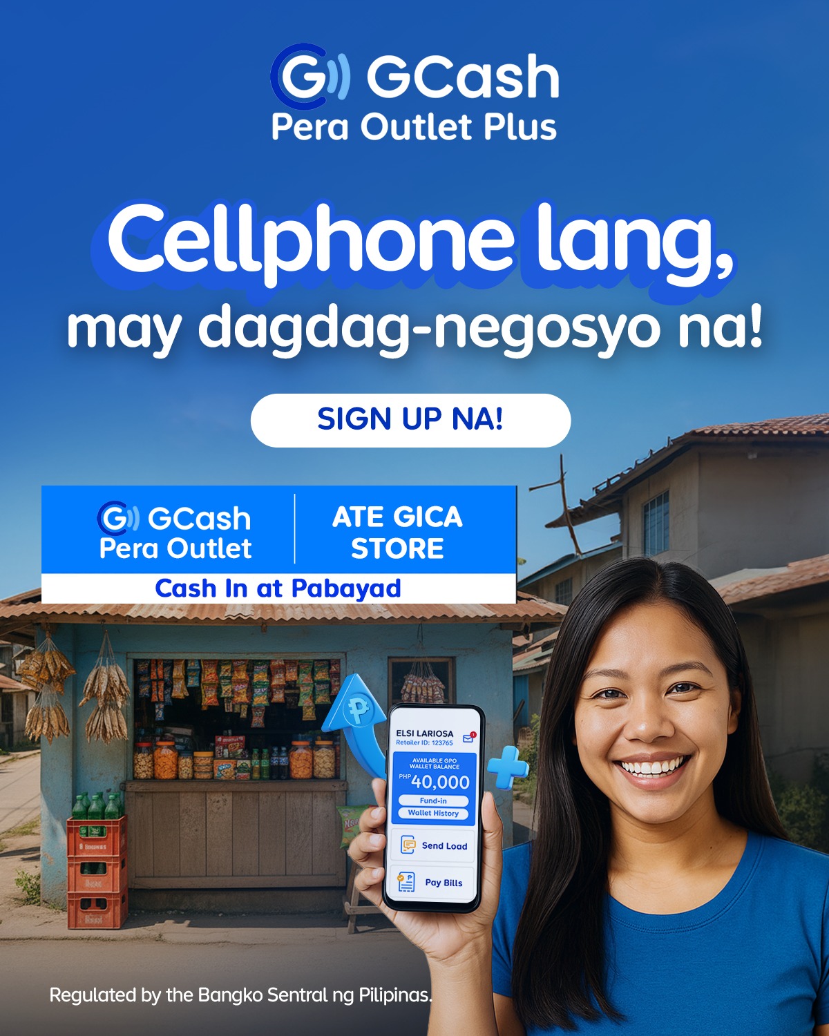 GCash Facebook ad