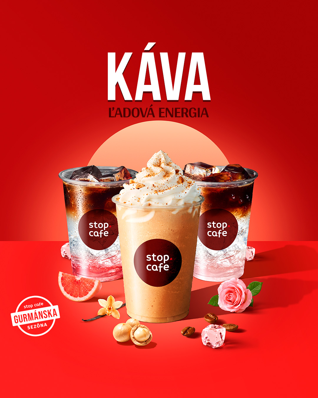 ORLEN Slovensko Facebook ad: Fresh coffee break