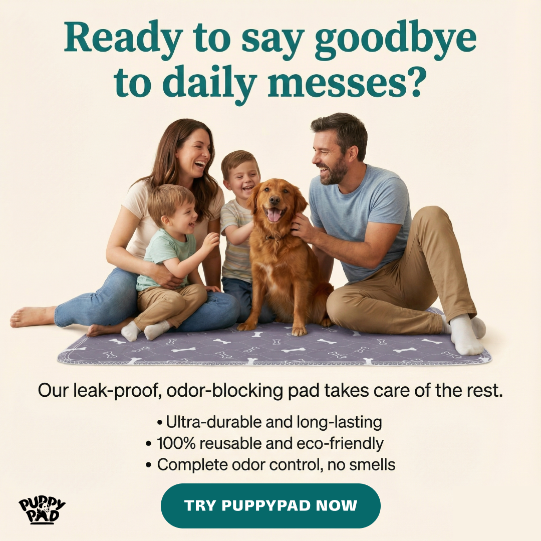 PuppyPad Facebook ad