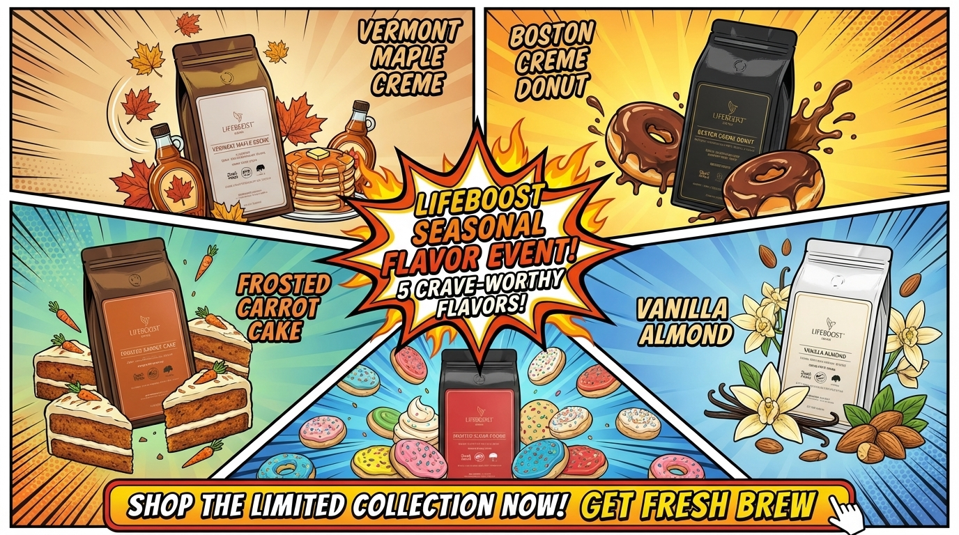 Lifeboost Coffee Facebook ad