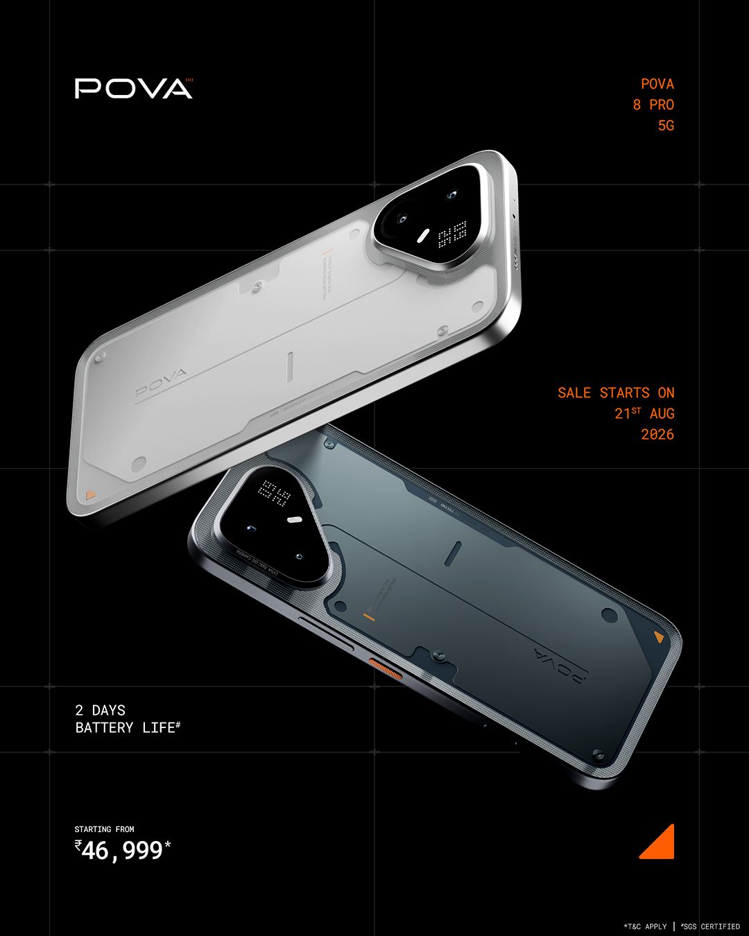 POVA Mobile Facebook ad: Tecno Pova 8 Pro 5G (256 GB Storage, 8 GB RAM) Online at…