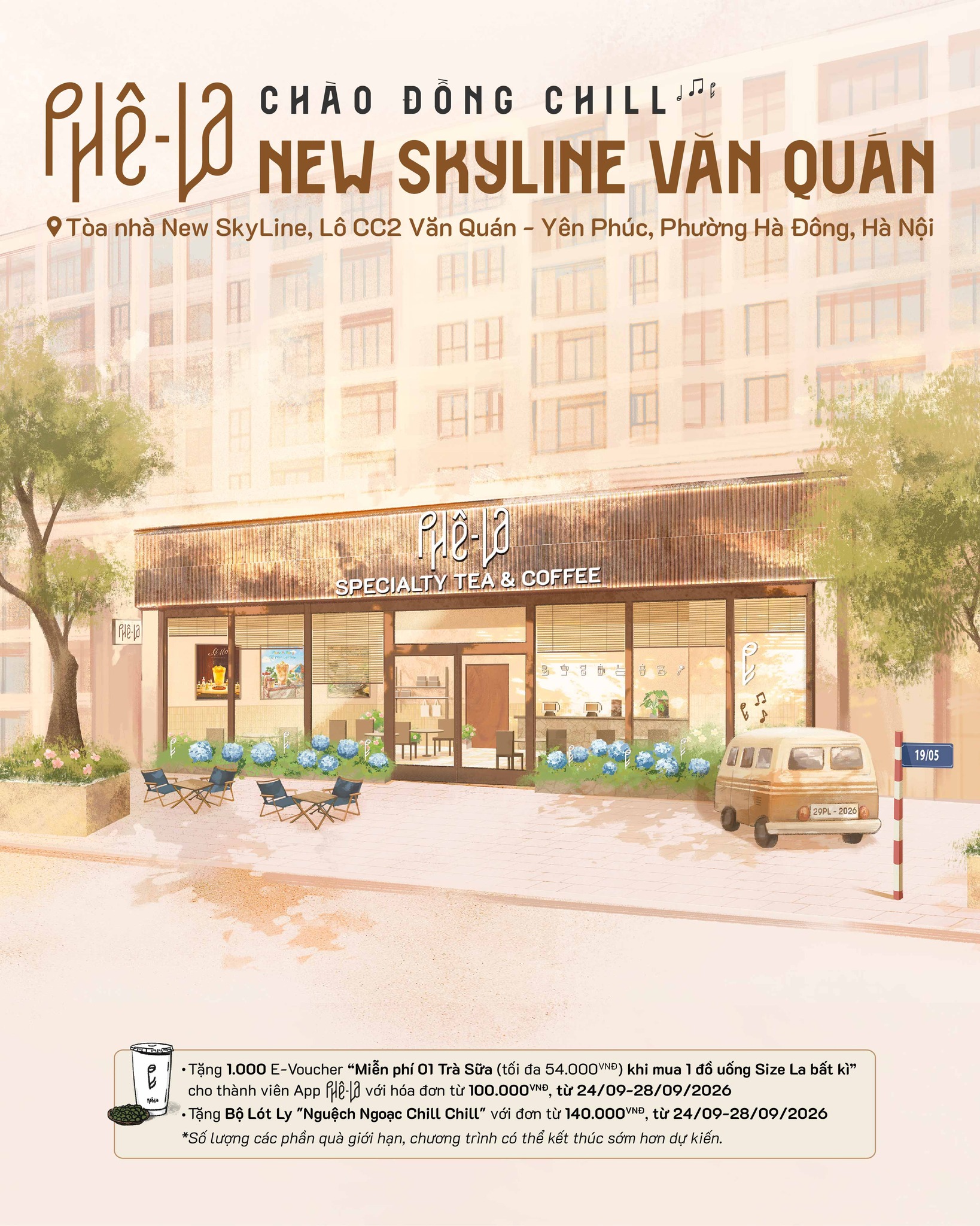 Phê La Facebook ad: Phê La New SkyLine Văn Quán xin chào…