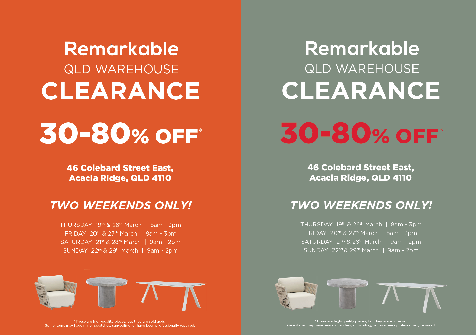 Remarkable Furniture Facebook ad
