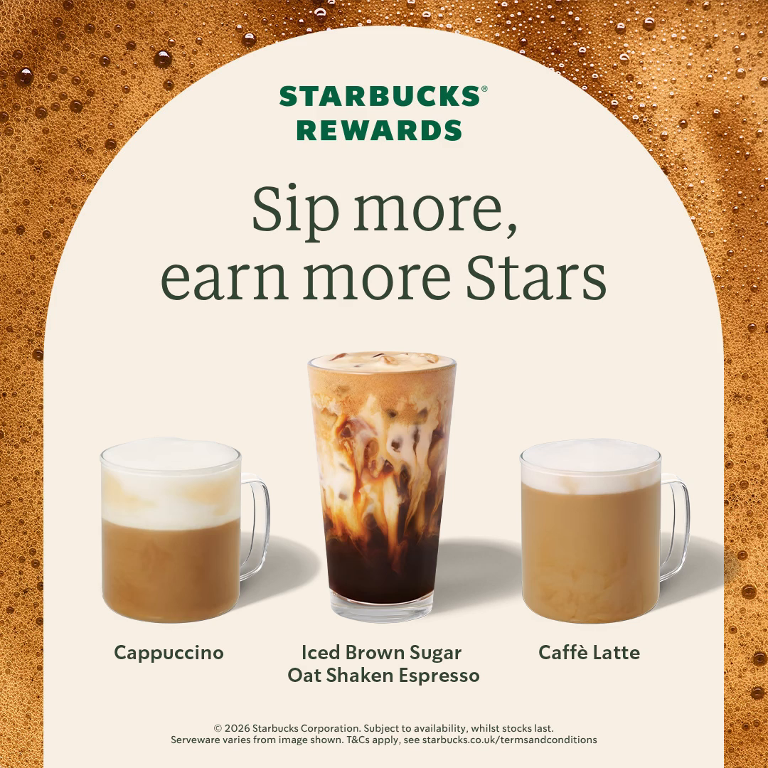 Starbucks UK Facebook ad