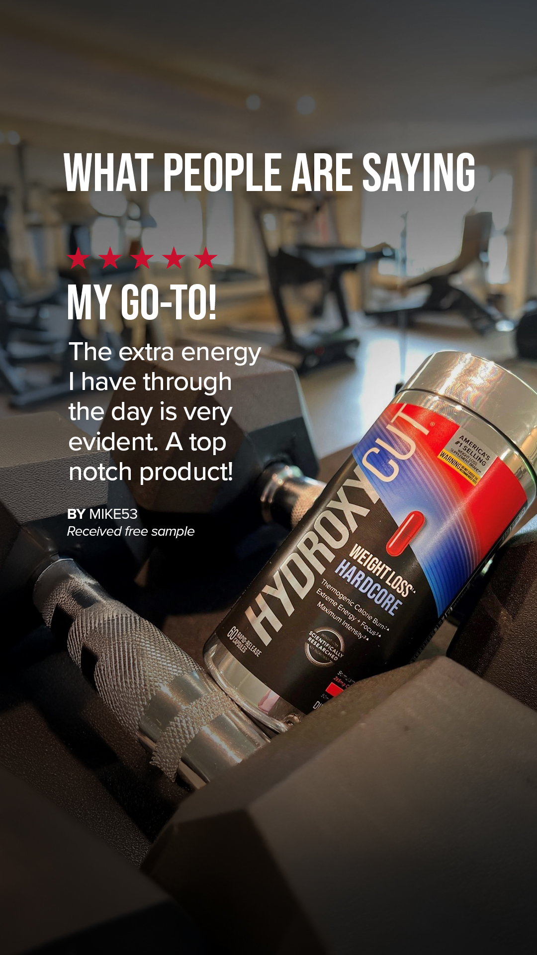 Hydroxycut Facebook ad