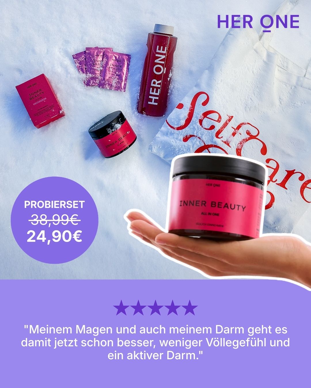 HER ONE Facebook ad