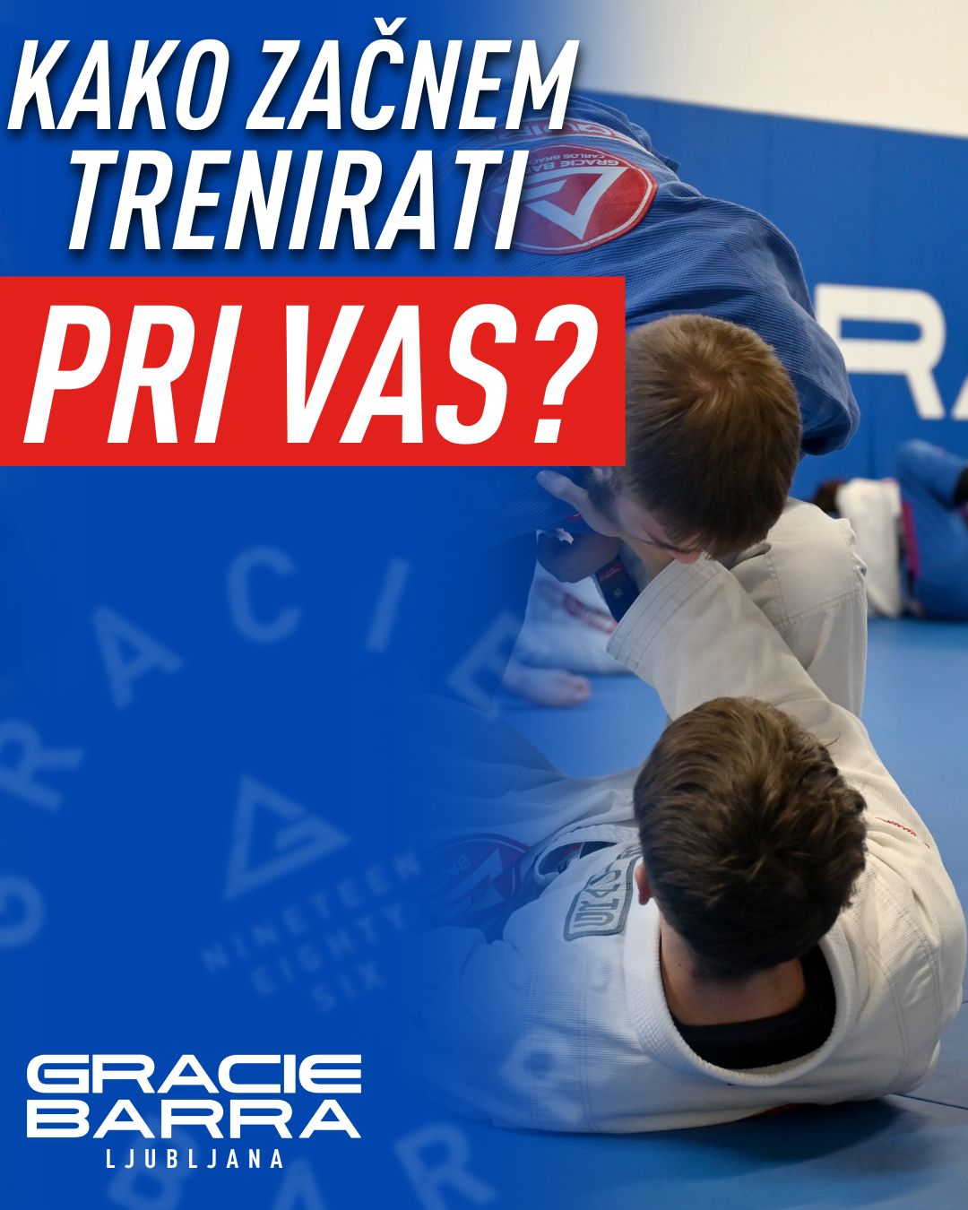 Gracie Barra Ljubljana Facebook ad