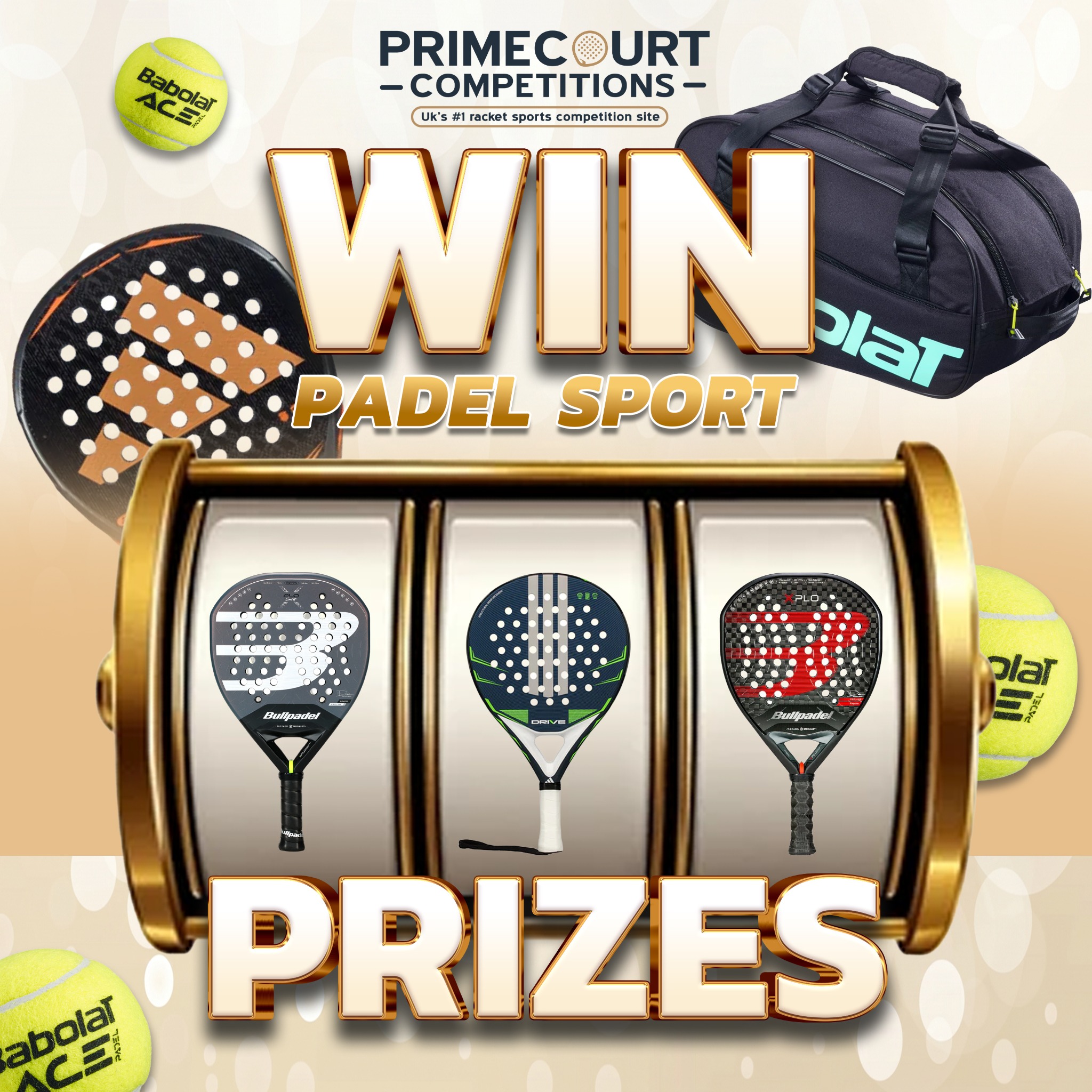 Primecourt Competitions Facebook ad: Prime Court Competitions