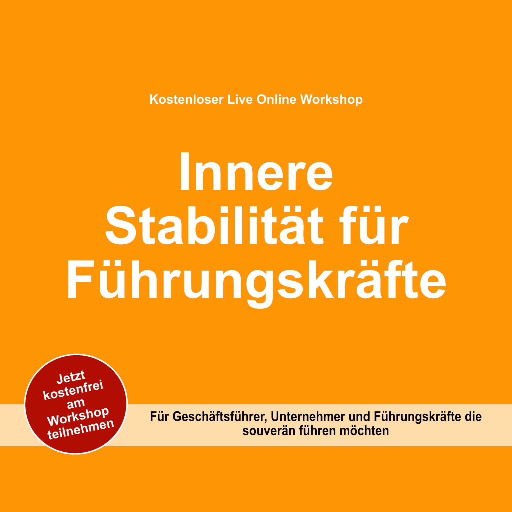 Claudia Edelmann Consulting & Coaching Facebook ad: Kostenfreier Workshop für Führungskräfte