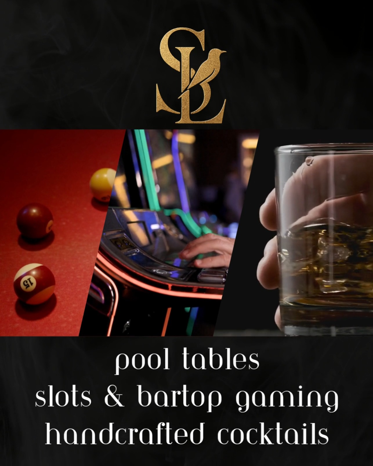 Stellar's Lounge & Grill Facebook ad: We've got everything you need to unwind.