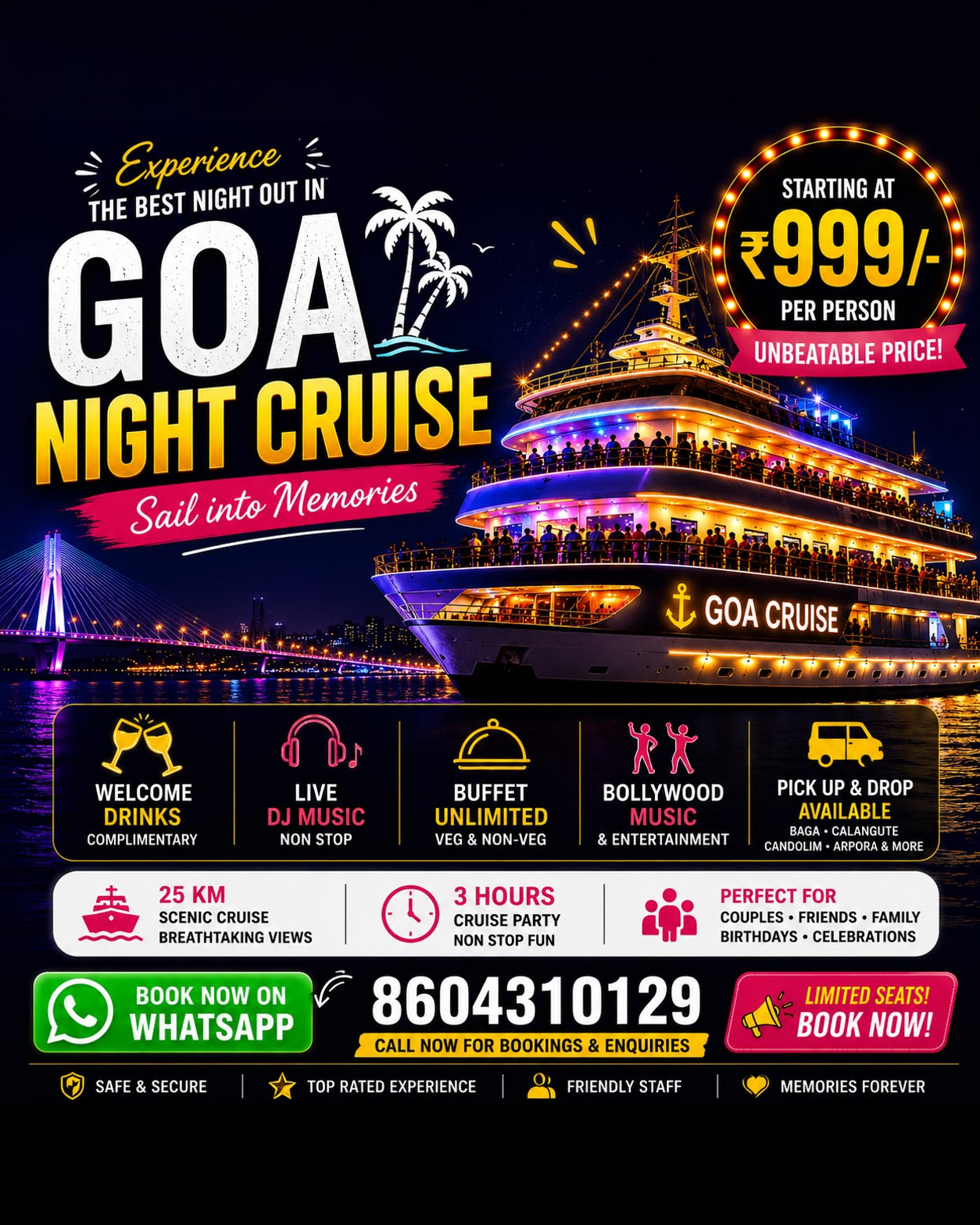 Goa Trip Advisor Facebook ad: Chat with us