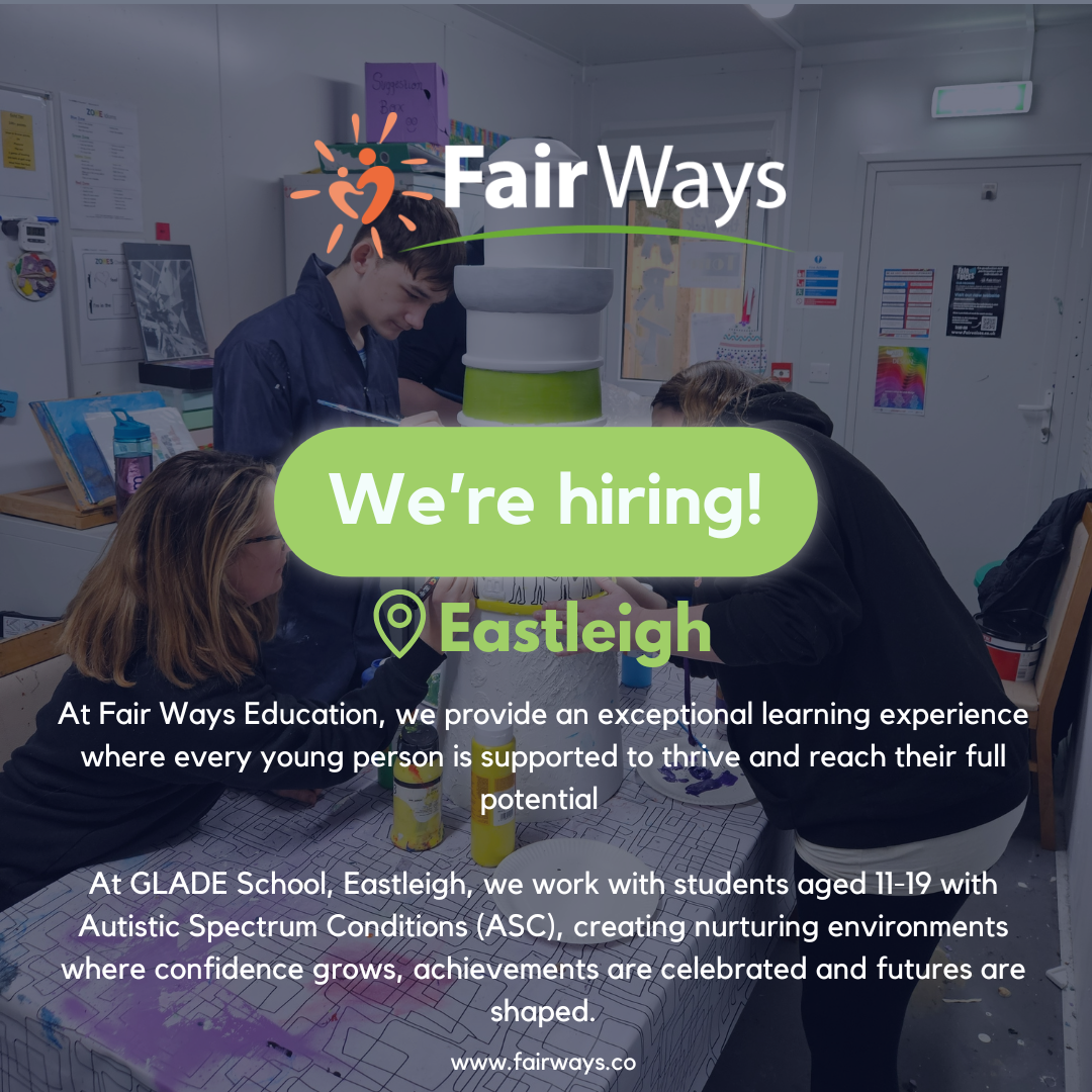 Fair Ways Facebook ad: Join our team at Fair Ways GLADE School!