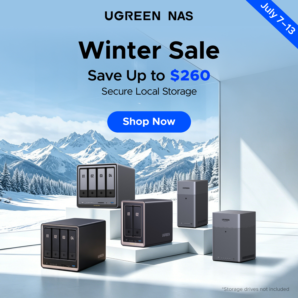 UGREEN NASync Facebook ad