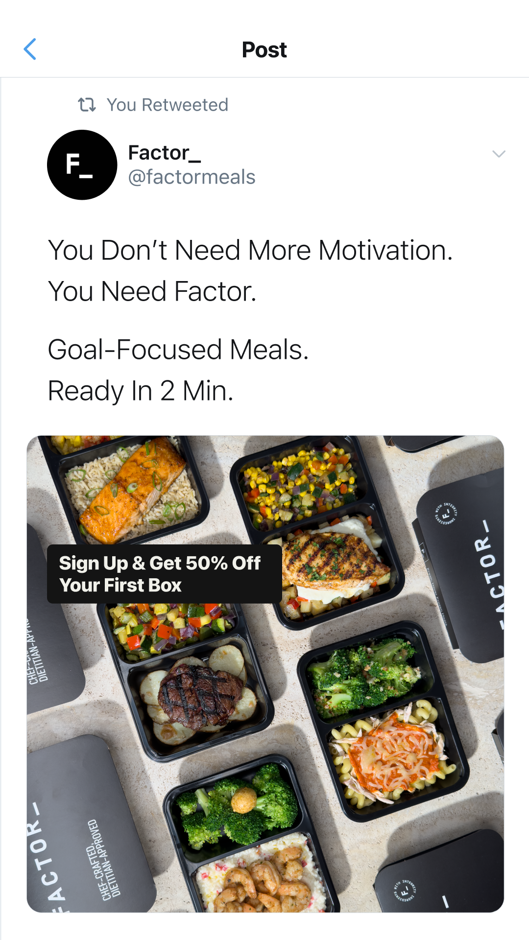 Factor_ Facebook ad