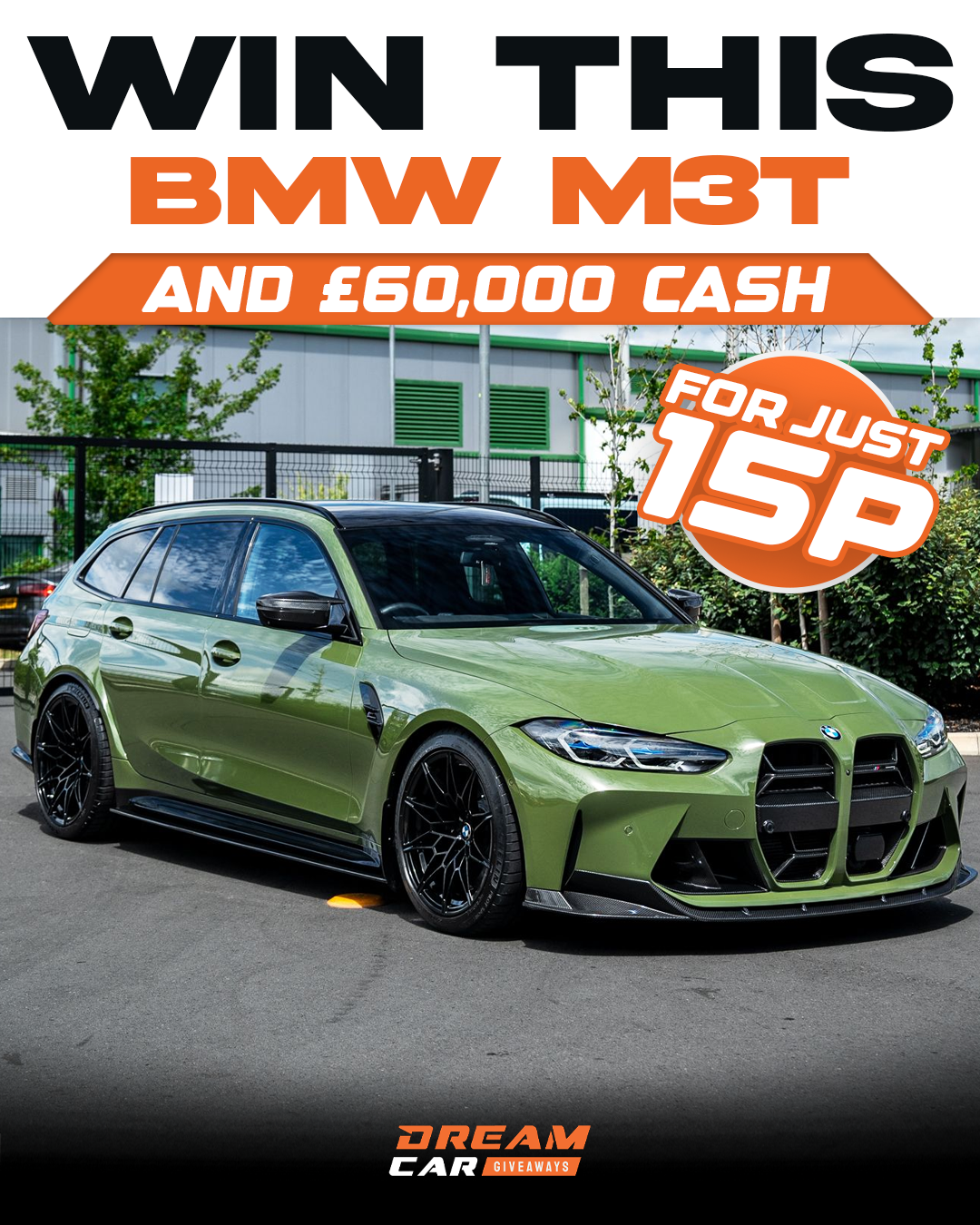 Dream Car Giveaways Facebook ad