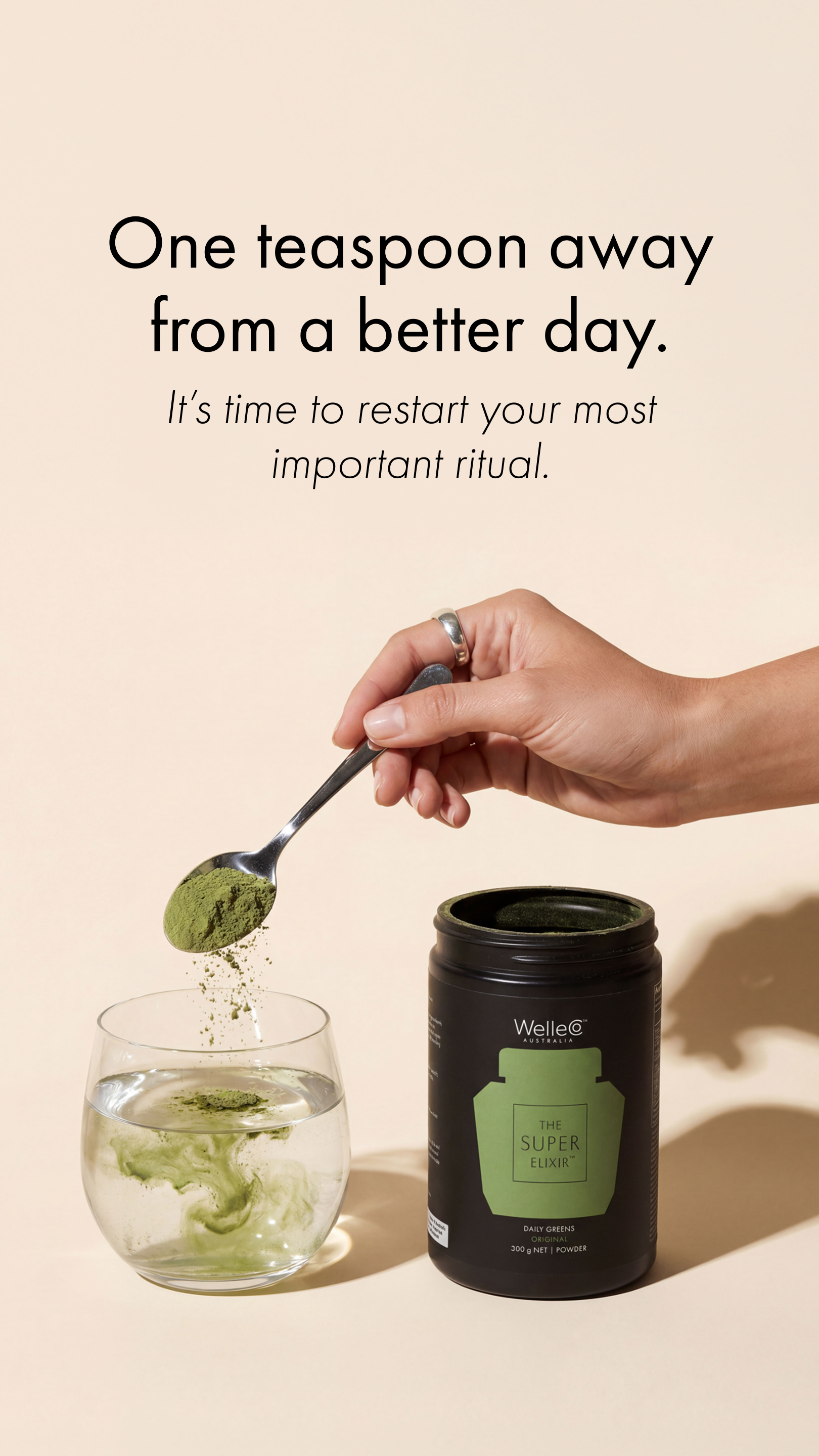 WelleCo Facebook ad