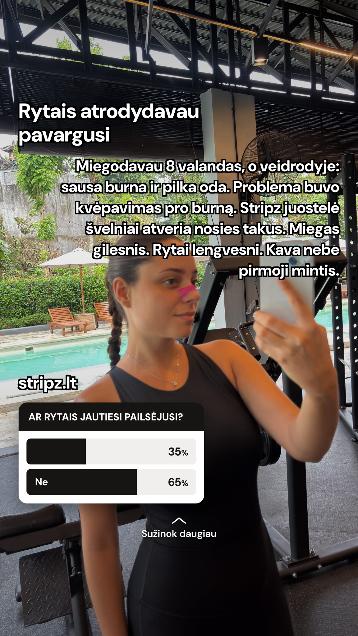 Stripz Facebook ad
