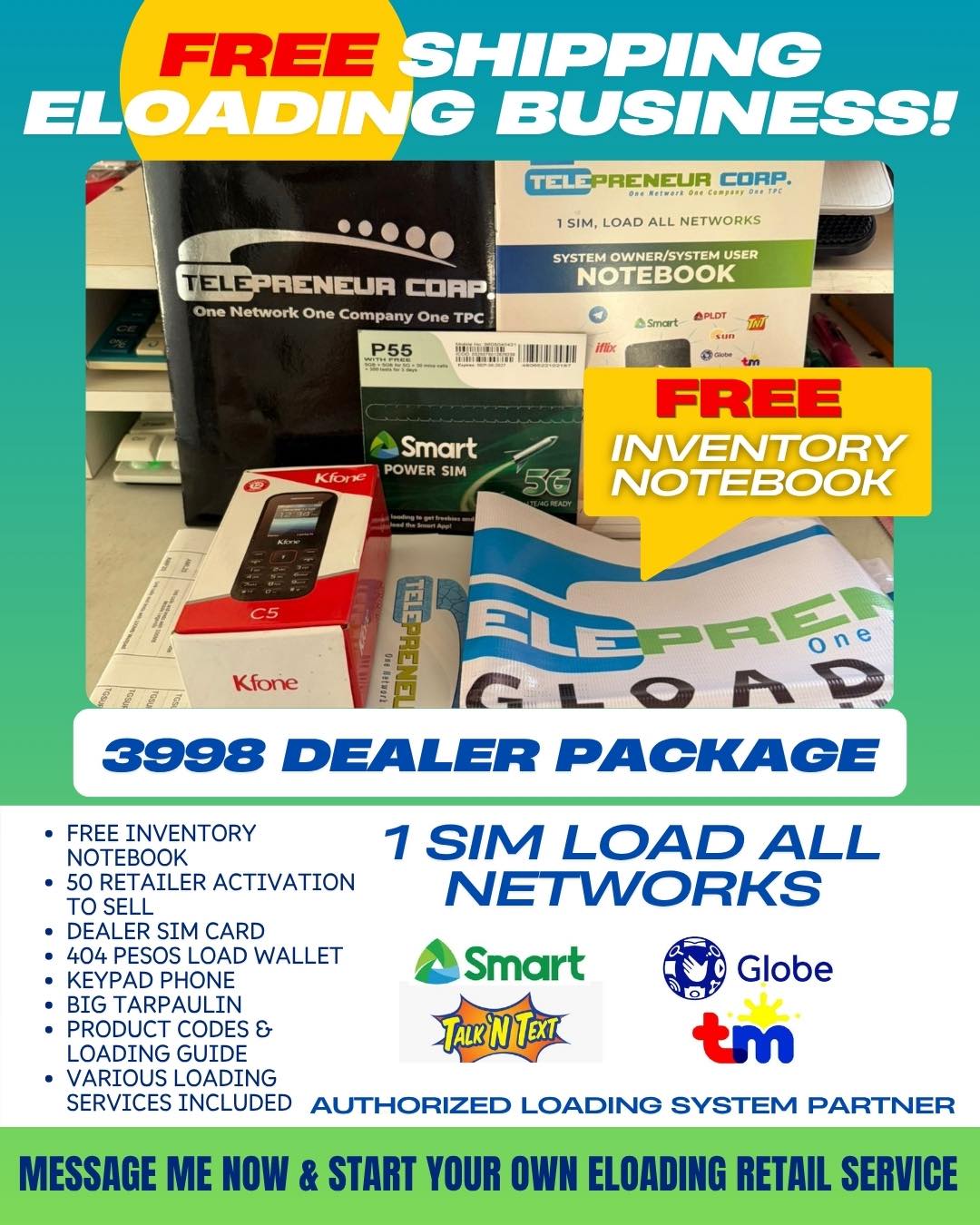 TPC Coach Resel Facebook ad: Maging TPC Eloading business Dealer ka na rin!