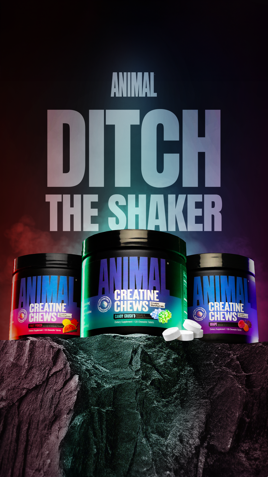 The Official Animal Pak page Facebook ad