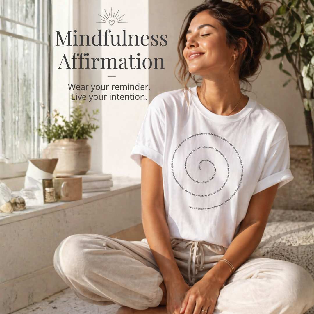 OM STYLE Facebook ad: Our Best-Selling PEACE Tee
