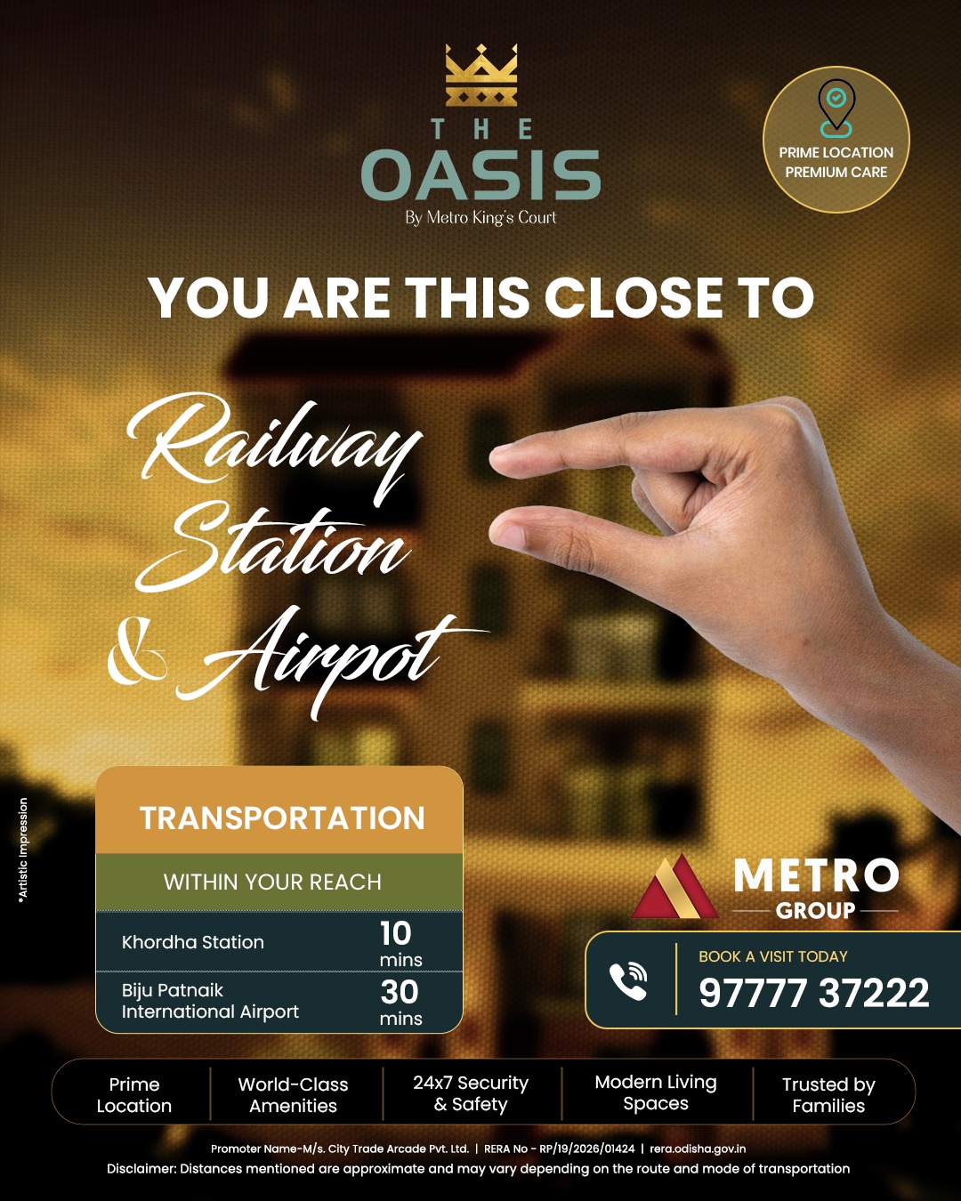 Metro Builders Facebook ad: Chat with us