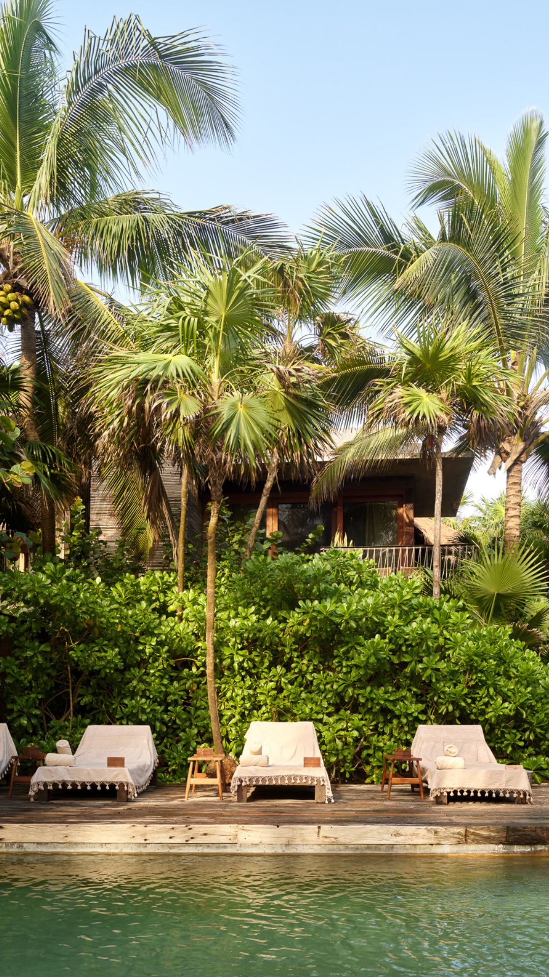 Be Tulum Facebook ad: Enjoy a private beach, waterfront dining, and complimentary…