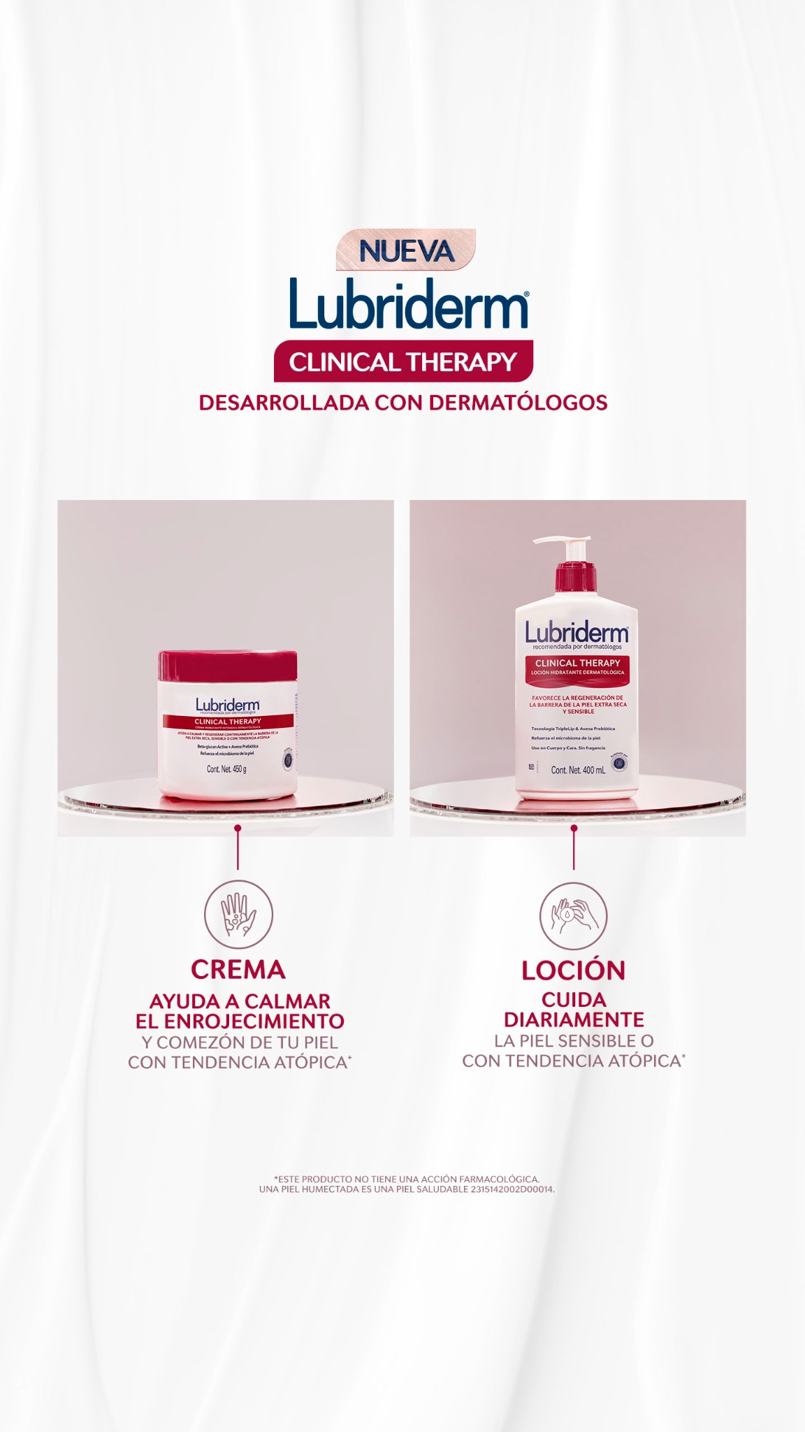 Lubriderm MX Facebook ad from Jan 31, 2026