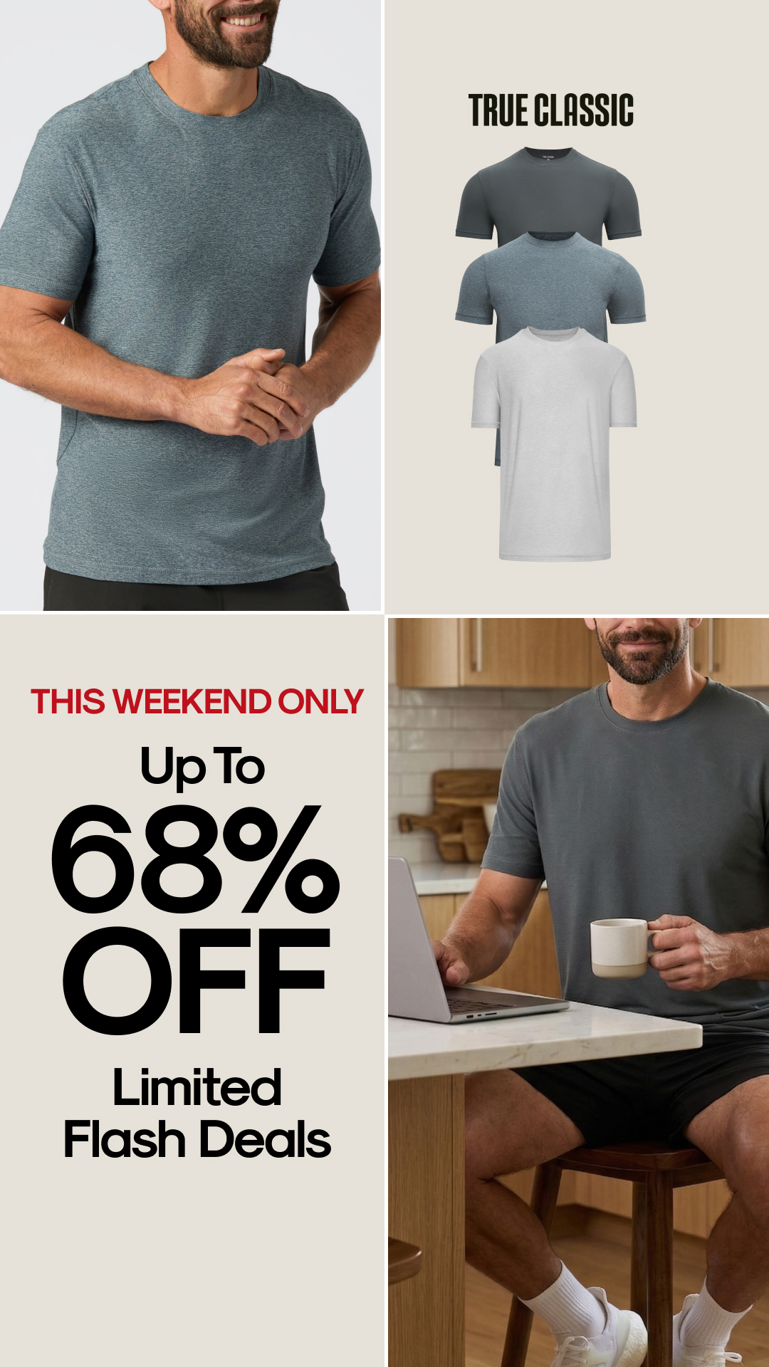 True Classic Facebook ad