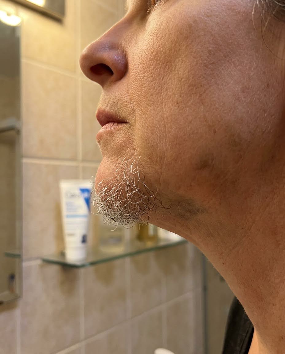 Menopause Skin & Hair Facebook ad from Jul 21, 2026