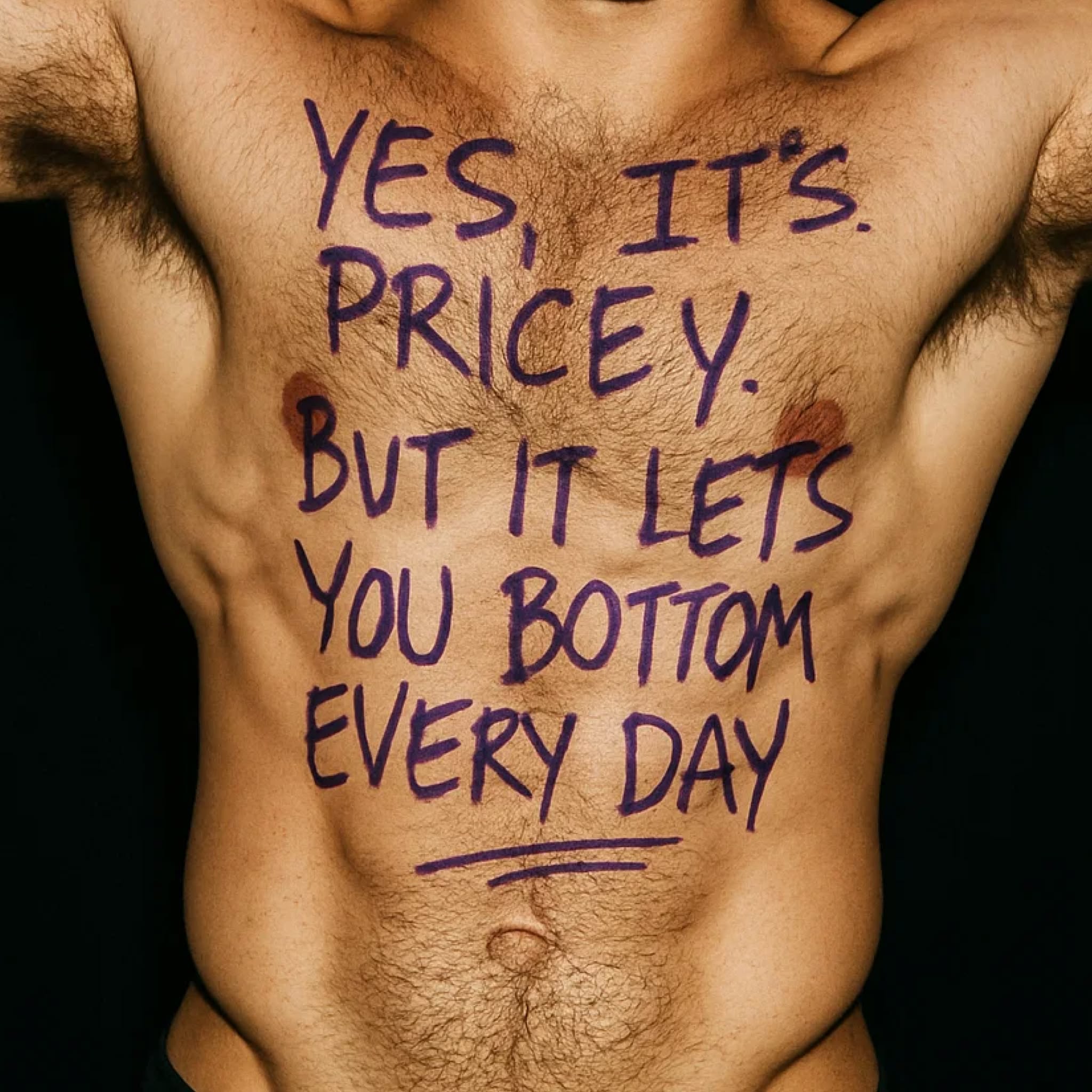 Peachy Men Facebook ad