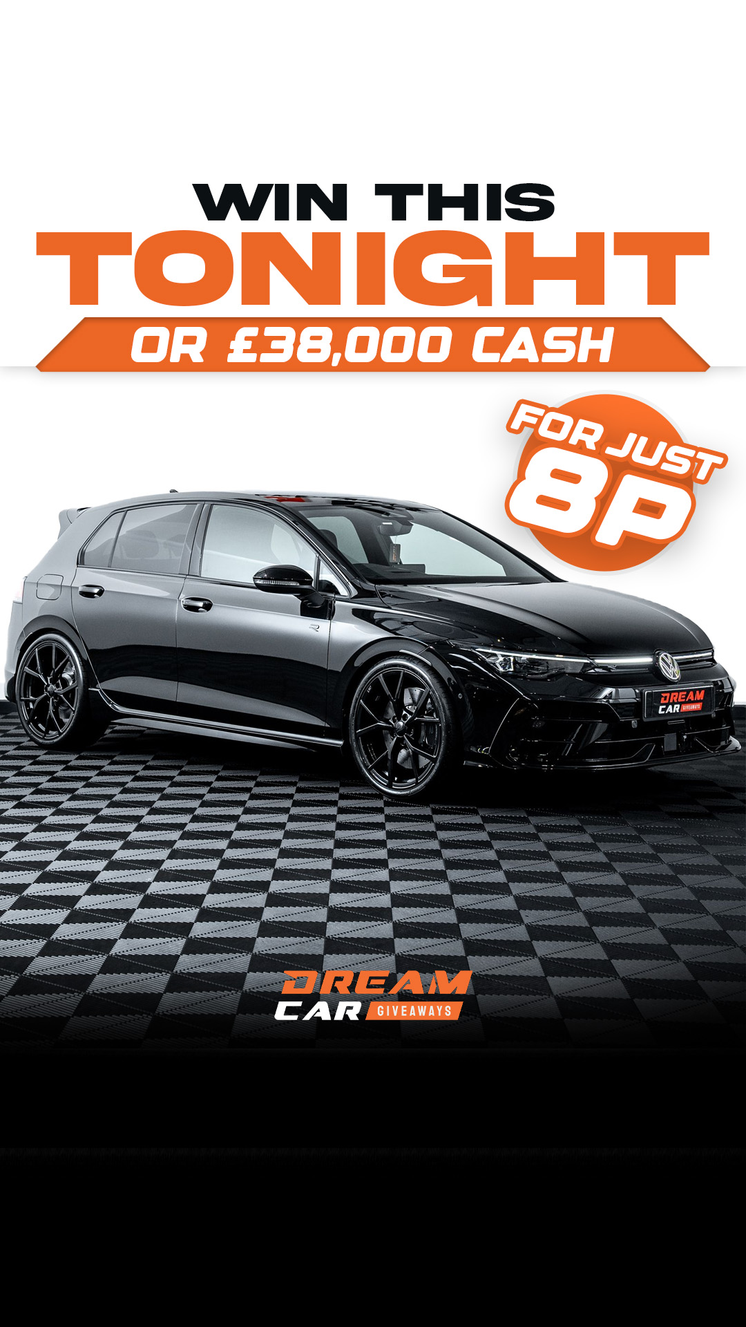 Dream Car Giveaways Facebook ad