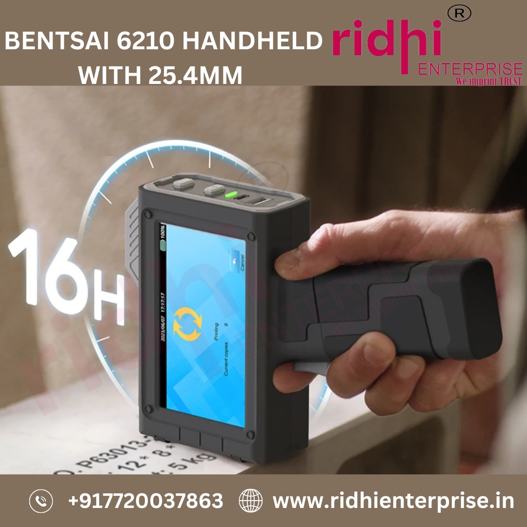 Ridhi Enterprise Facebook ad: Upgrade your printing with our Handheld & Online…