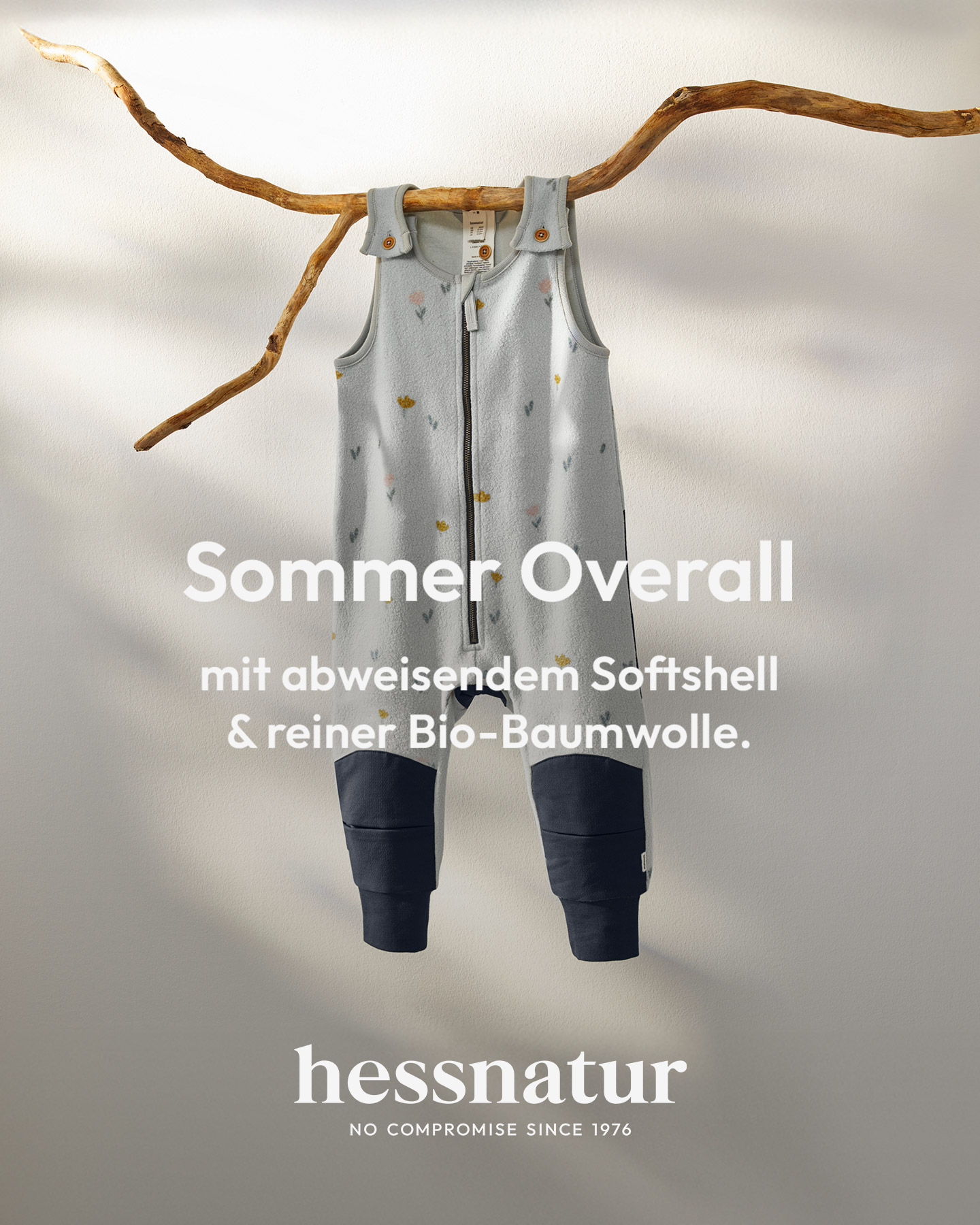 hessnatur Facebook ad: Unser Spätsommer-Overall