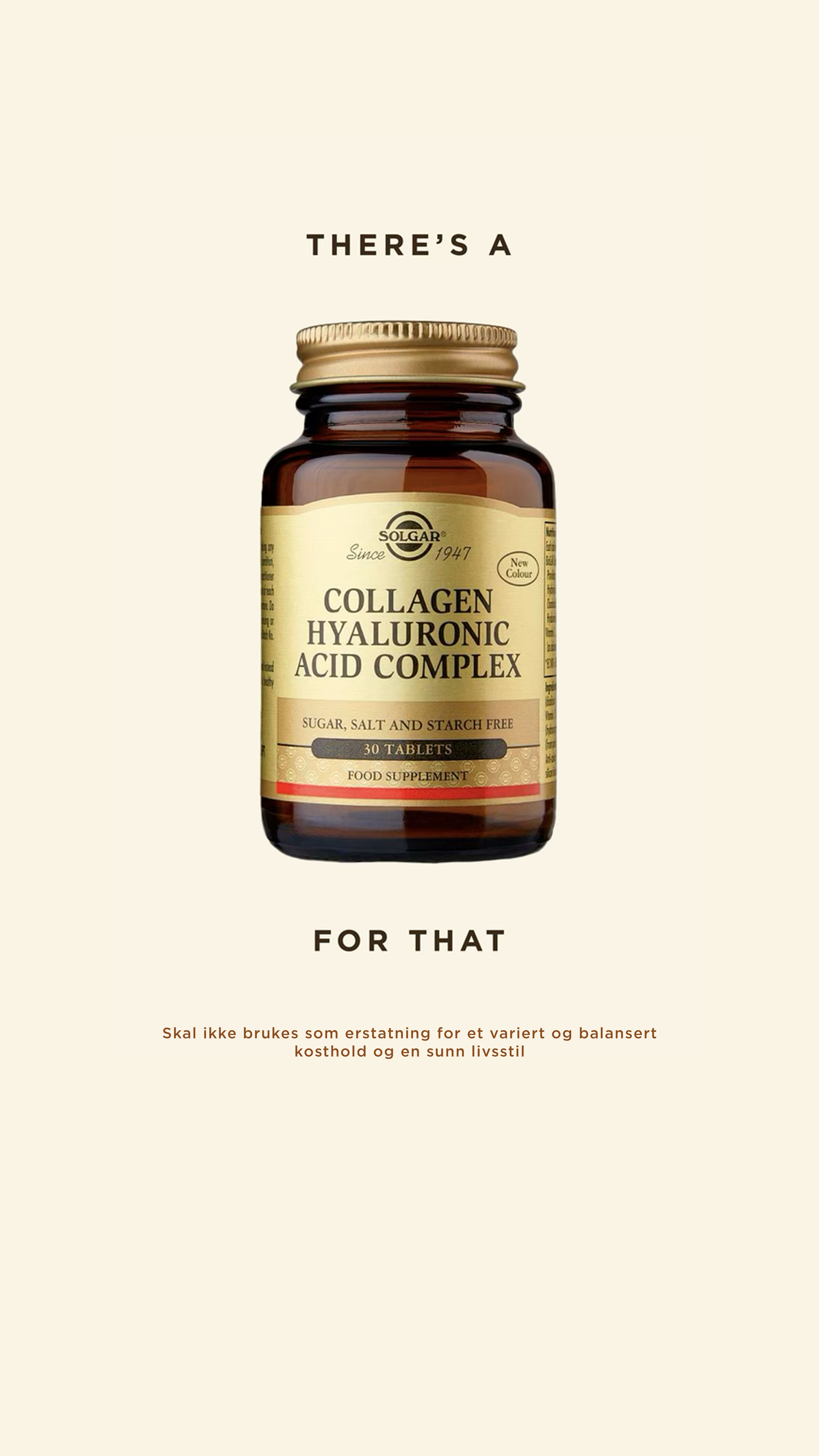 Solgar Nordics Facebook ad