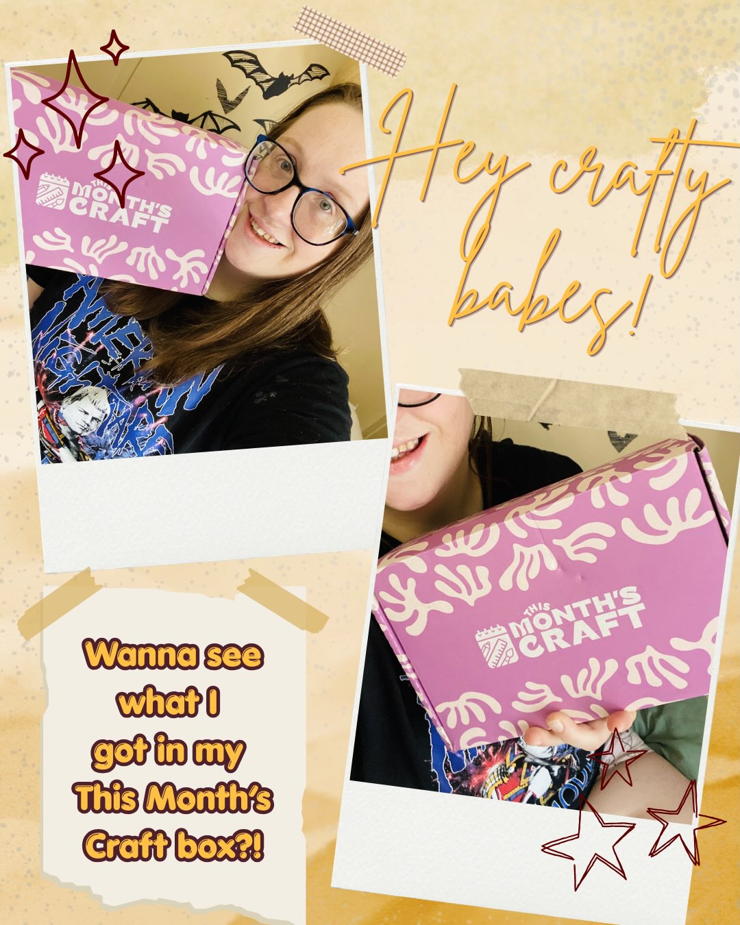 This Month's Craft Facebook ad: One thing to know about me: I love…