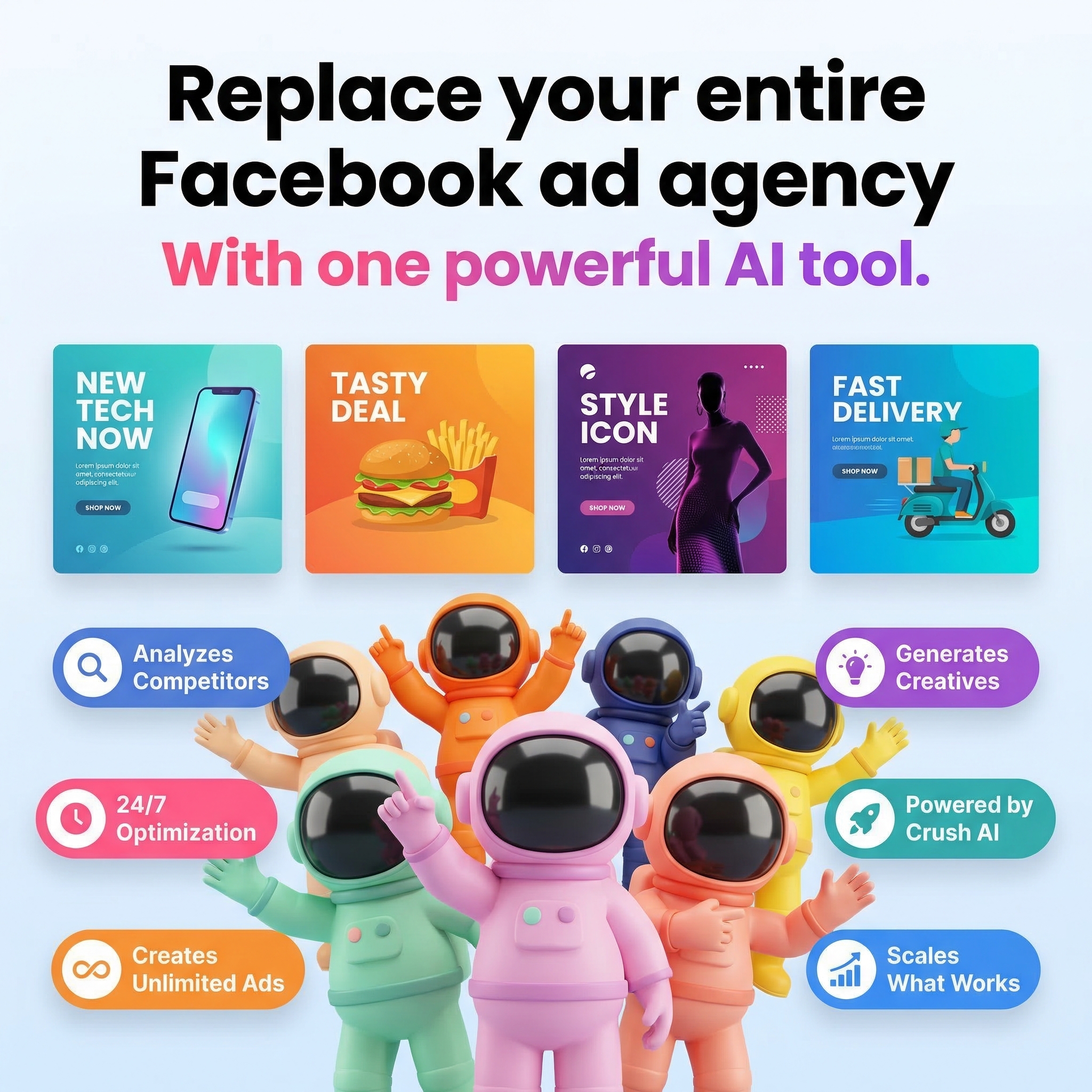 trycrush.ai Facebook ad