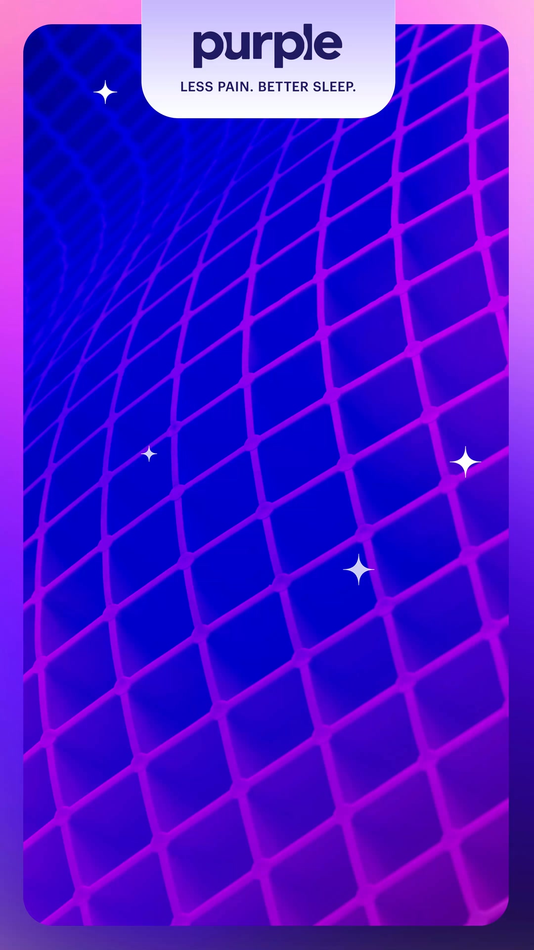 Purple Facebook ad: Get Hooked on Better Sleep