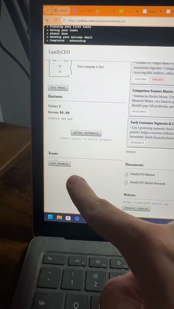 Polsia AI Facebook ad: This AI Can Launch and Run Your Business