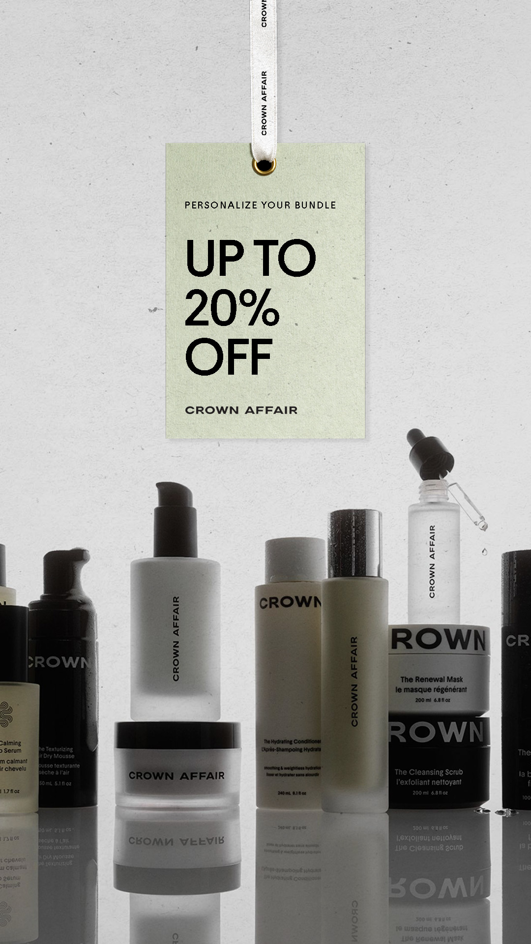 Crown Affair Facebook ad