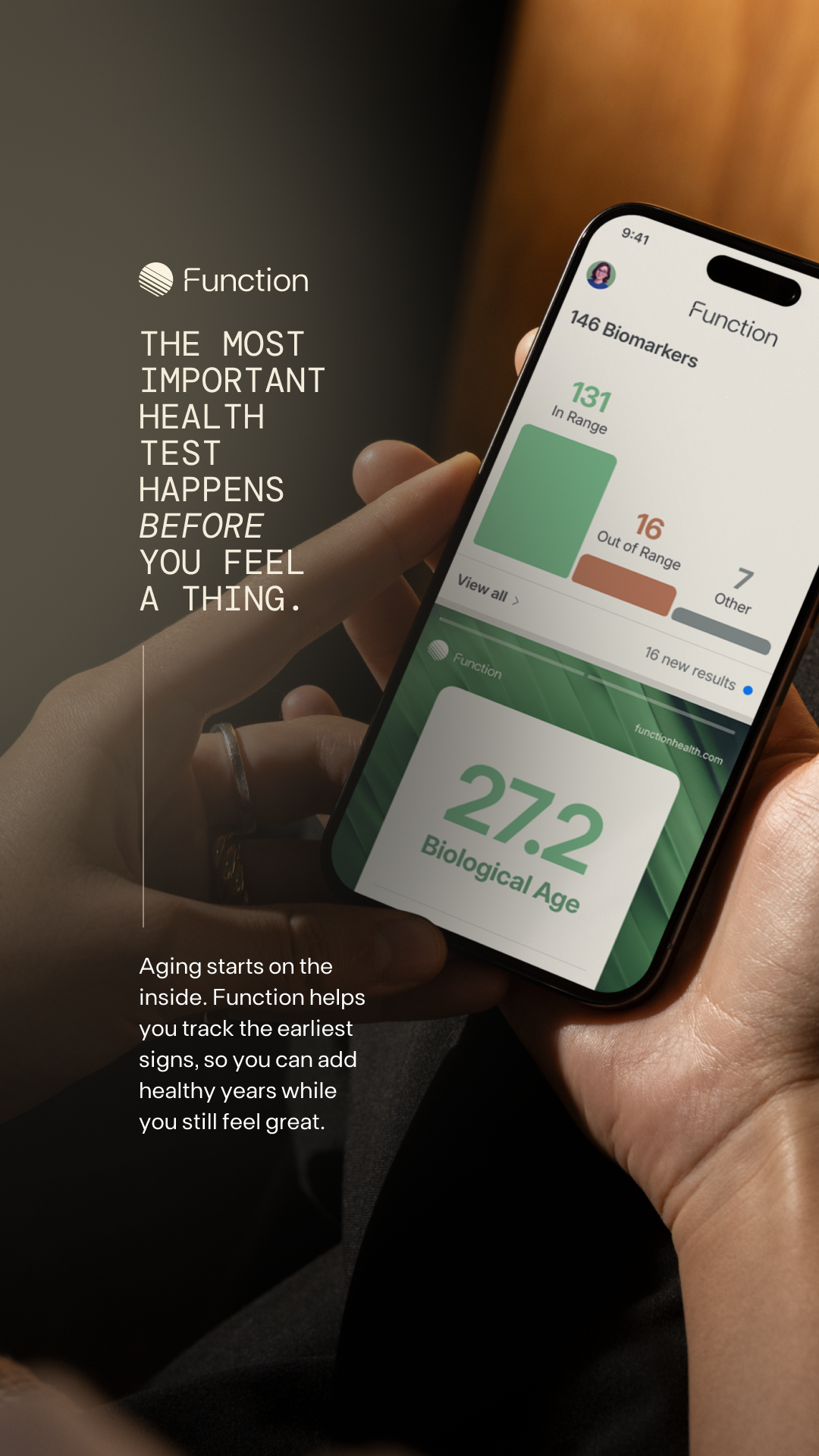 Function Health Facebook ad