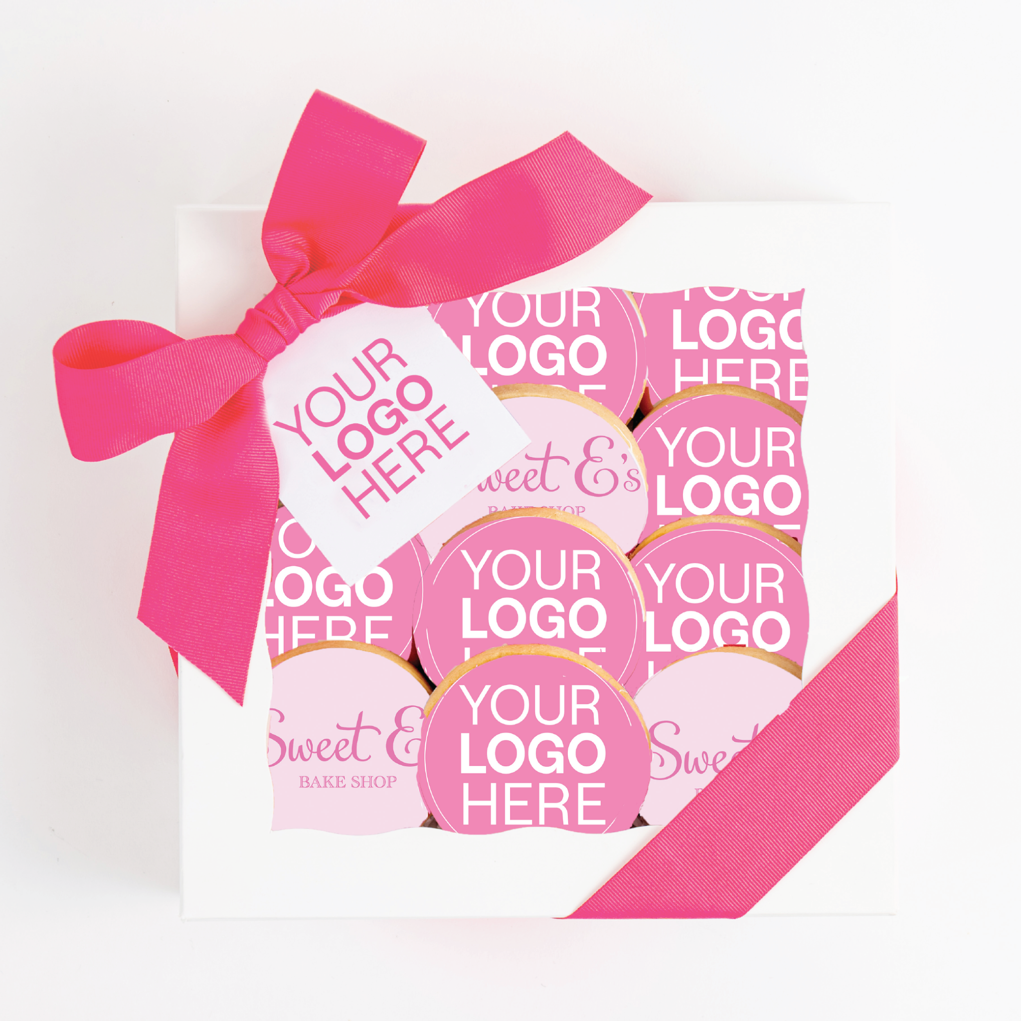Sweet E's Bake Shop Facebook ad: Corporate Logo Treats