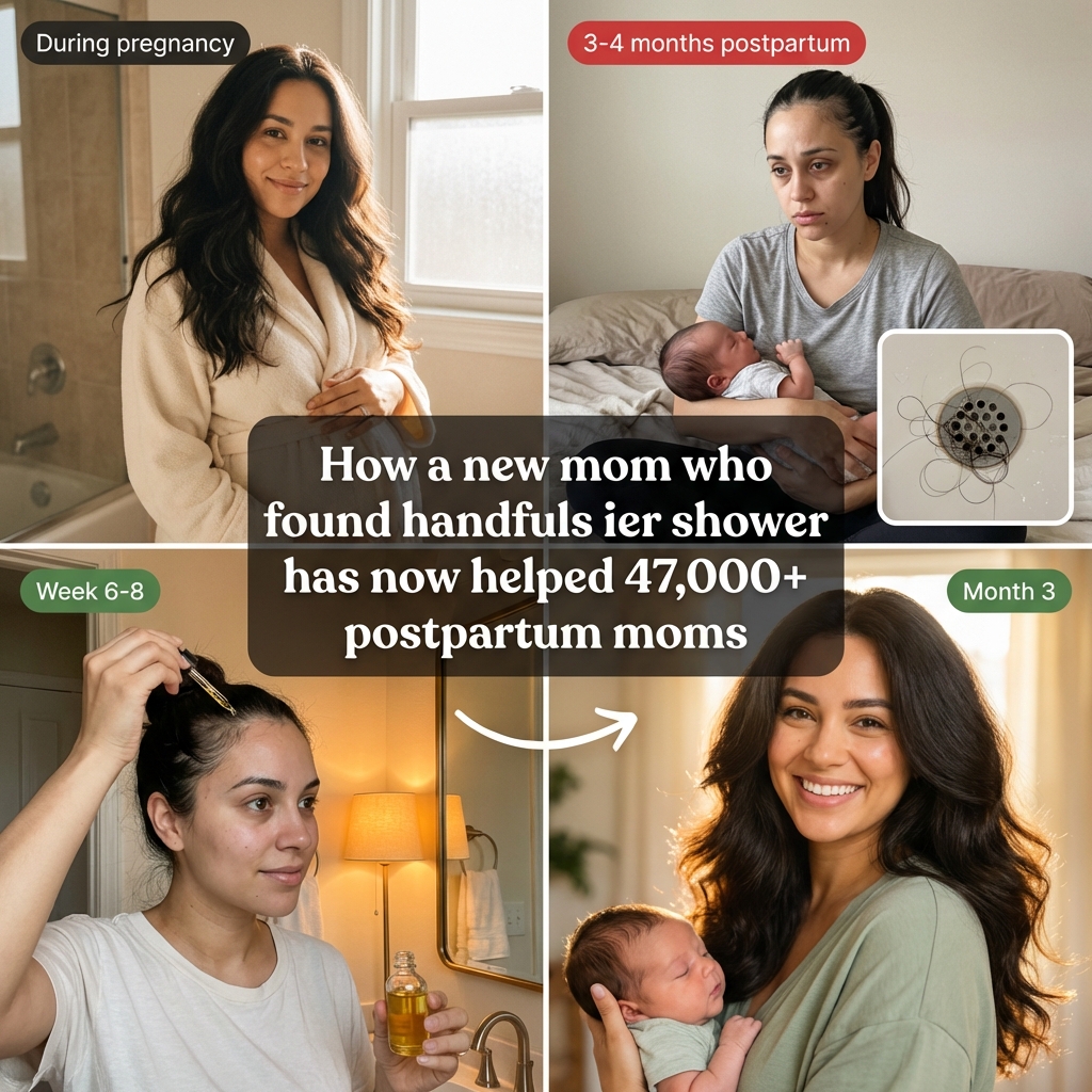 Reclaim postpartum hair Facebook ad: Reclaim