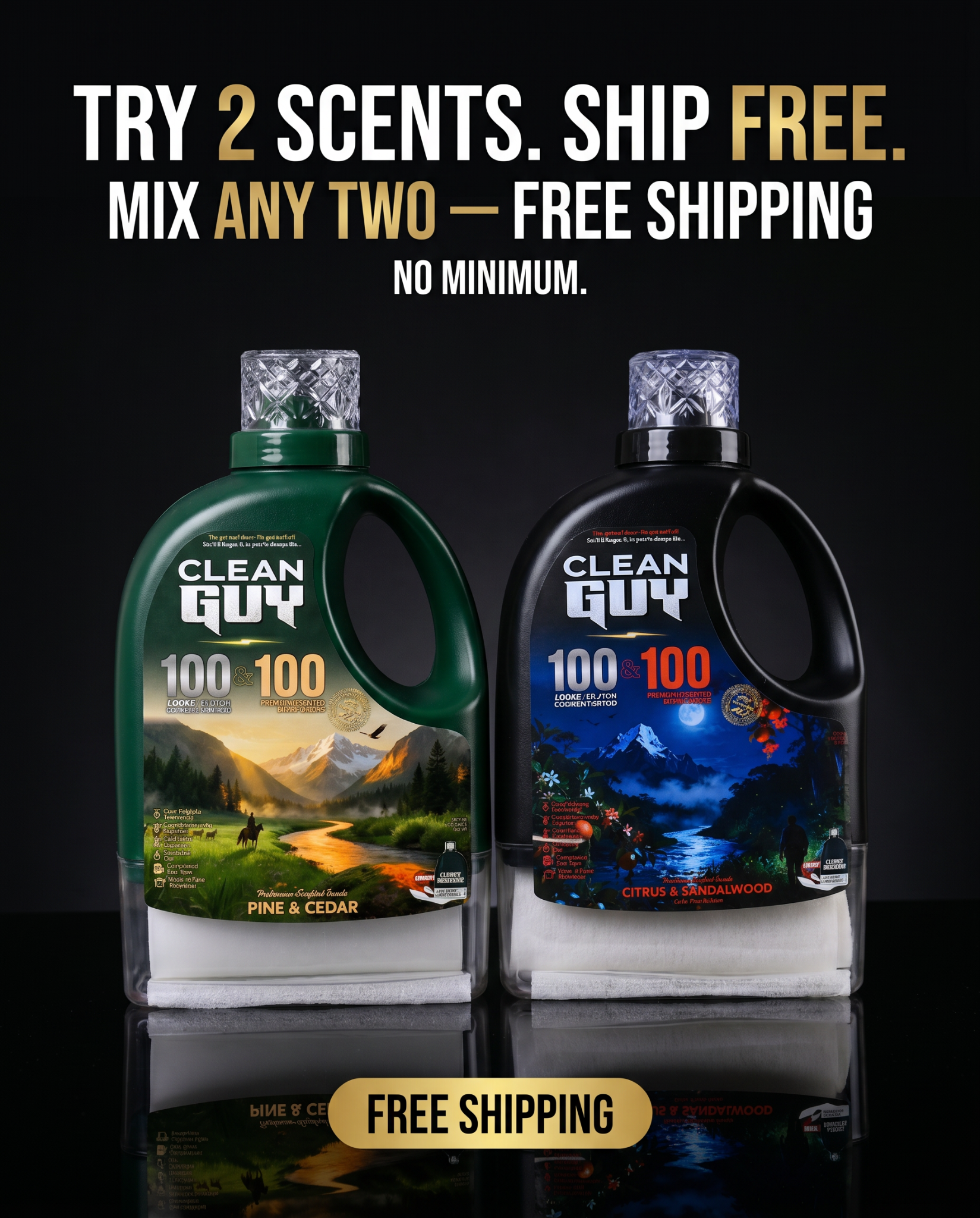 Clean Guy Facebook ad
