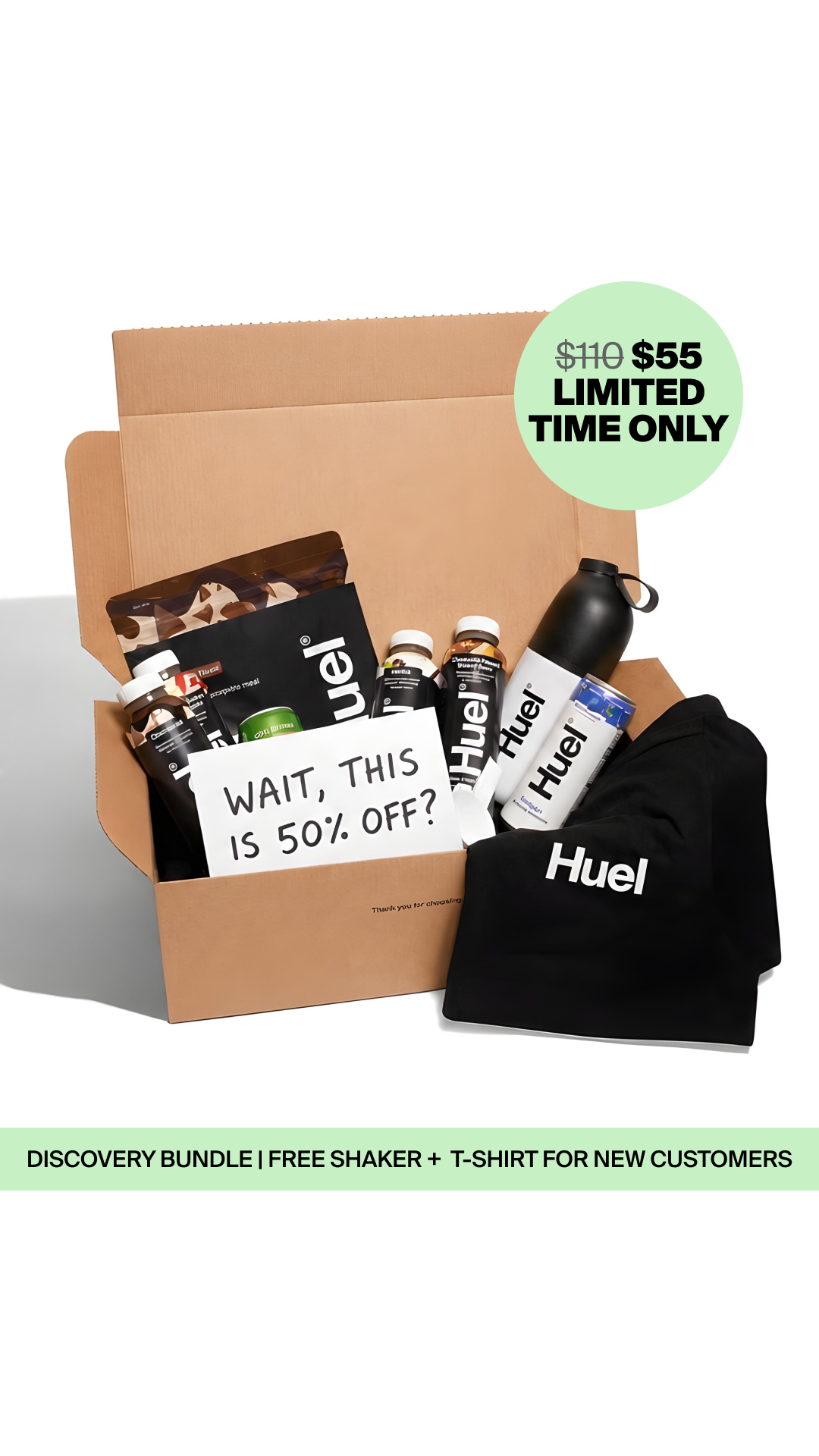 Huel Facebook ad