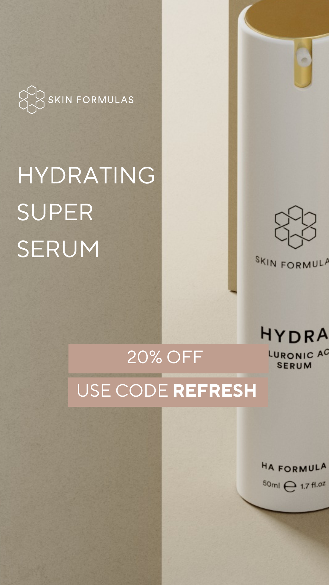 Skin Formulas Facebook ad