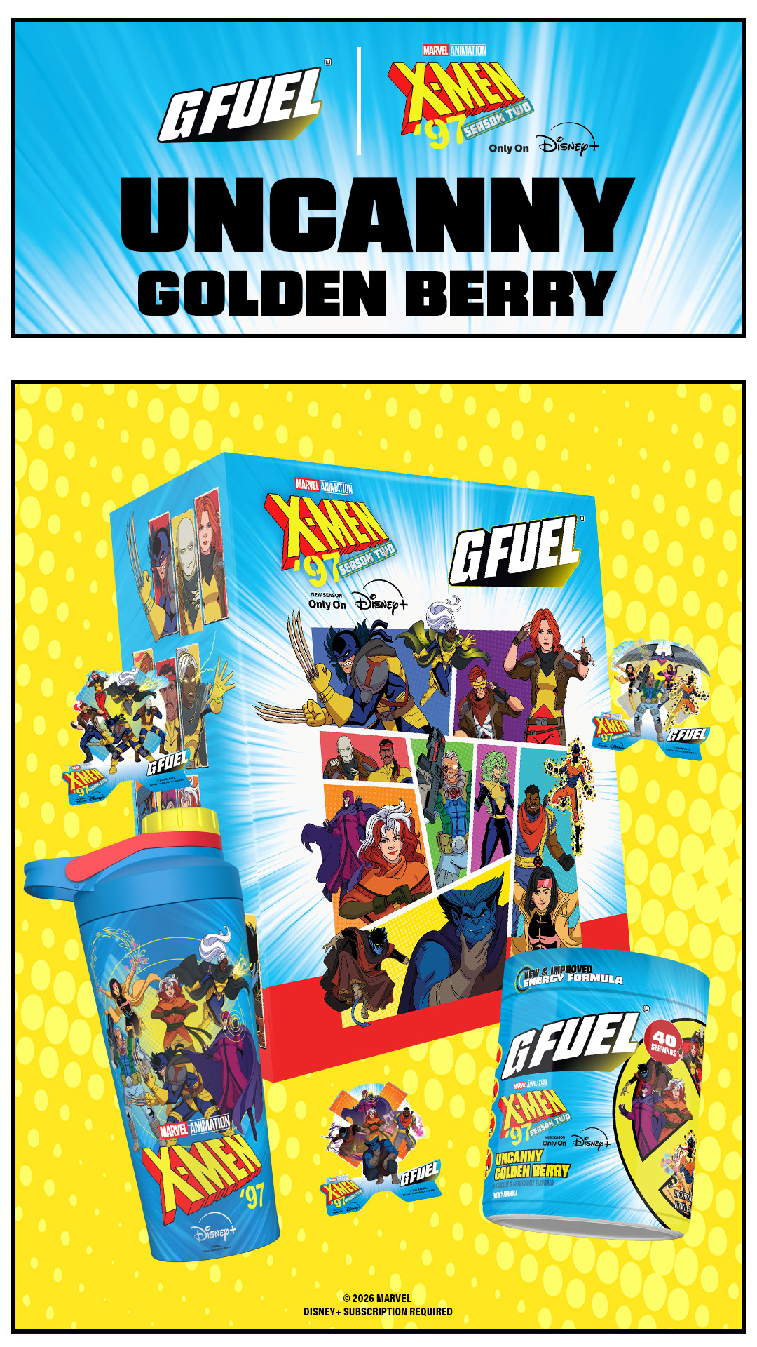 G FUEL Facebook ad