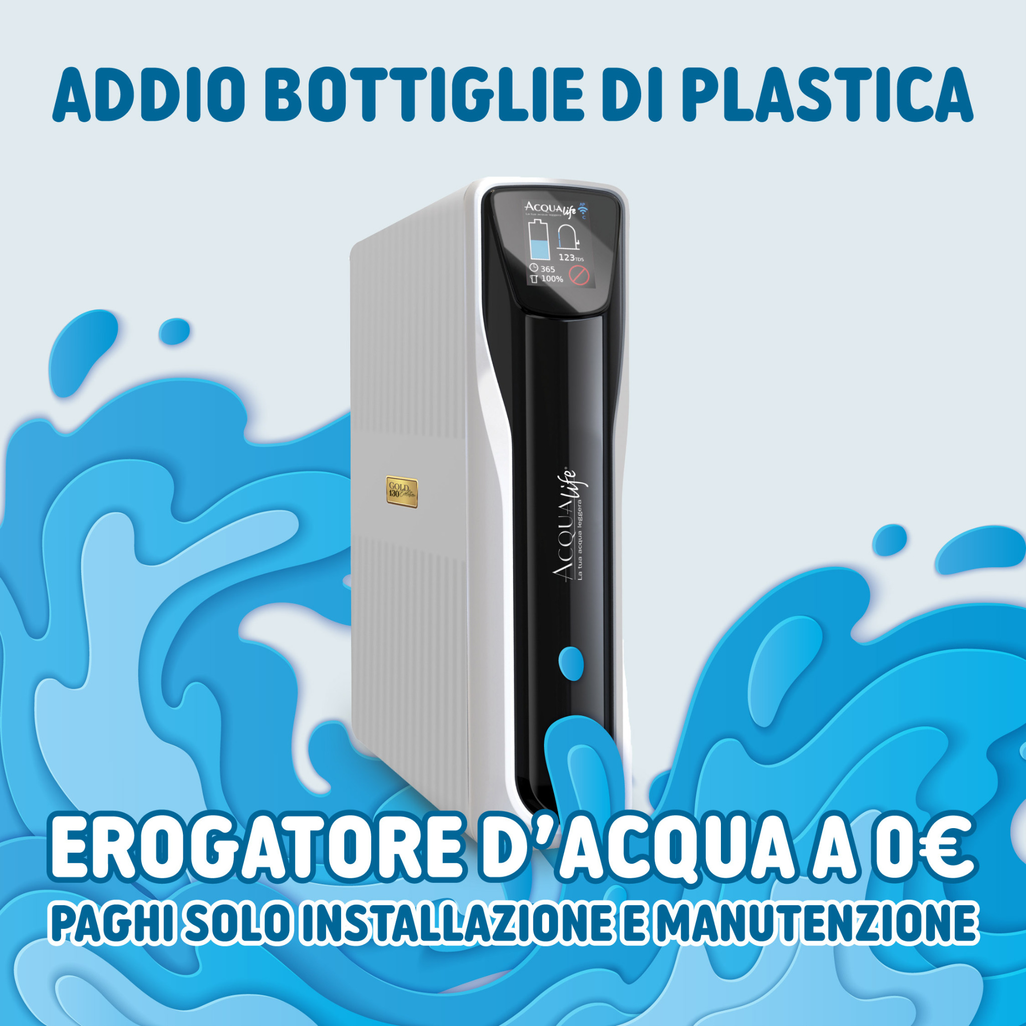 Depuratori Acqualife Facebook ad: Richiedi informazioni senza impegno